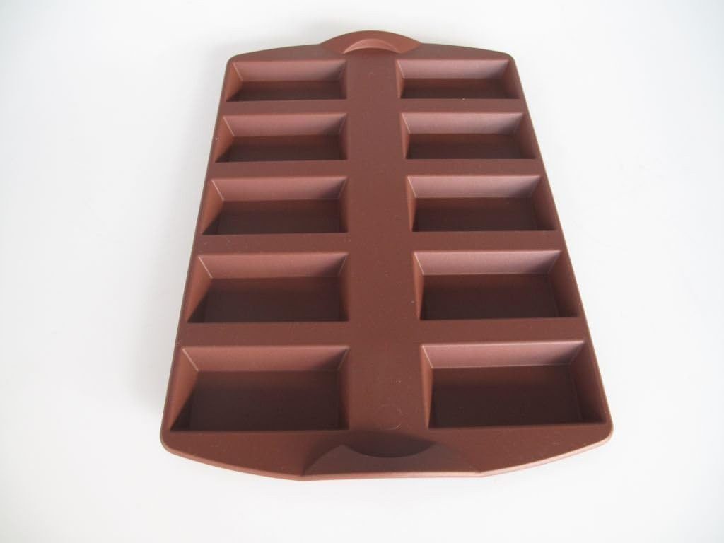 TUPPERWARE Backform TUPPERWARE Silikonform Schokoladenform braun