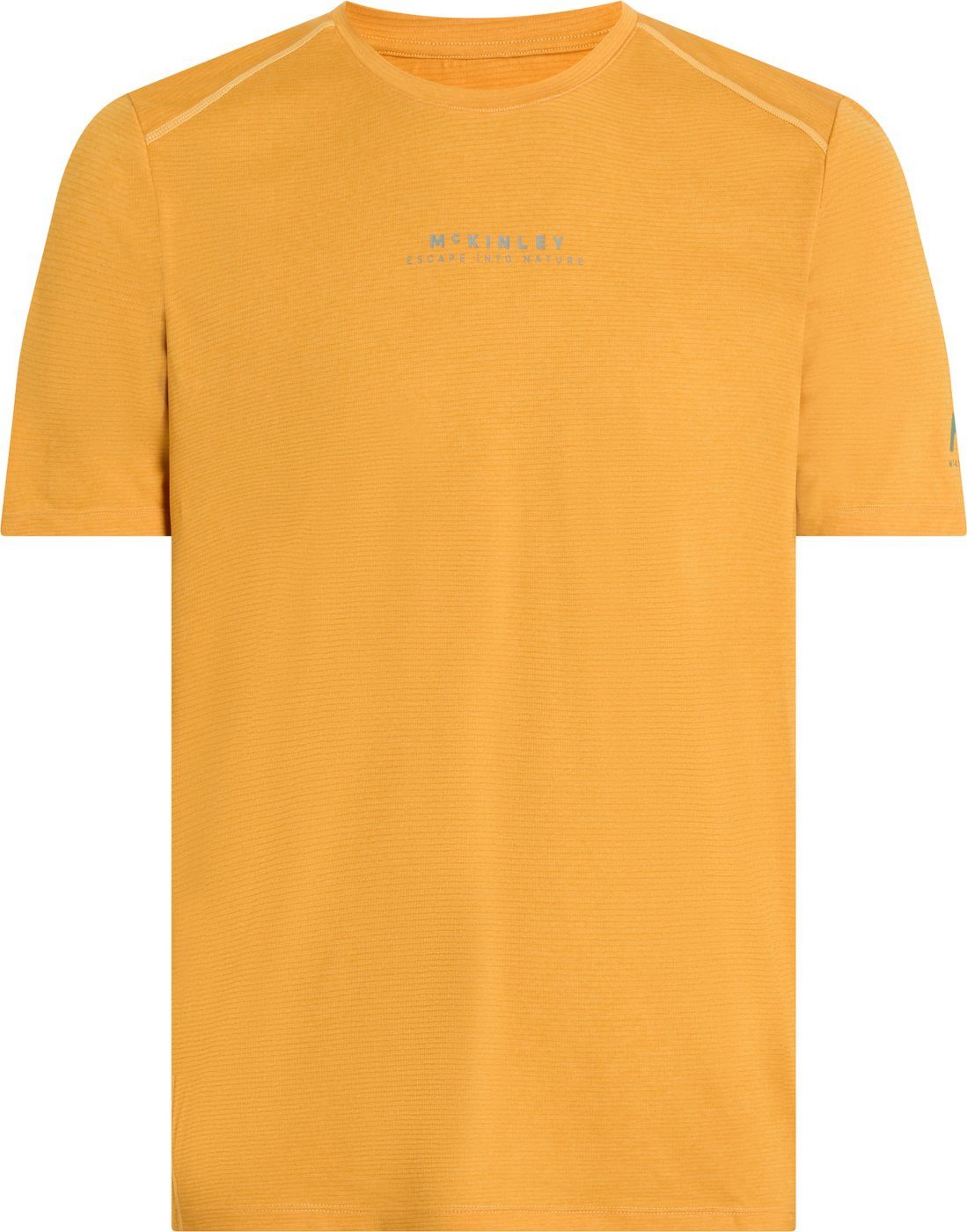 McKINLEY Kurzarmshirt He.-T-Shirt Lele IV M MELANGE/YELLOW DARK