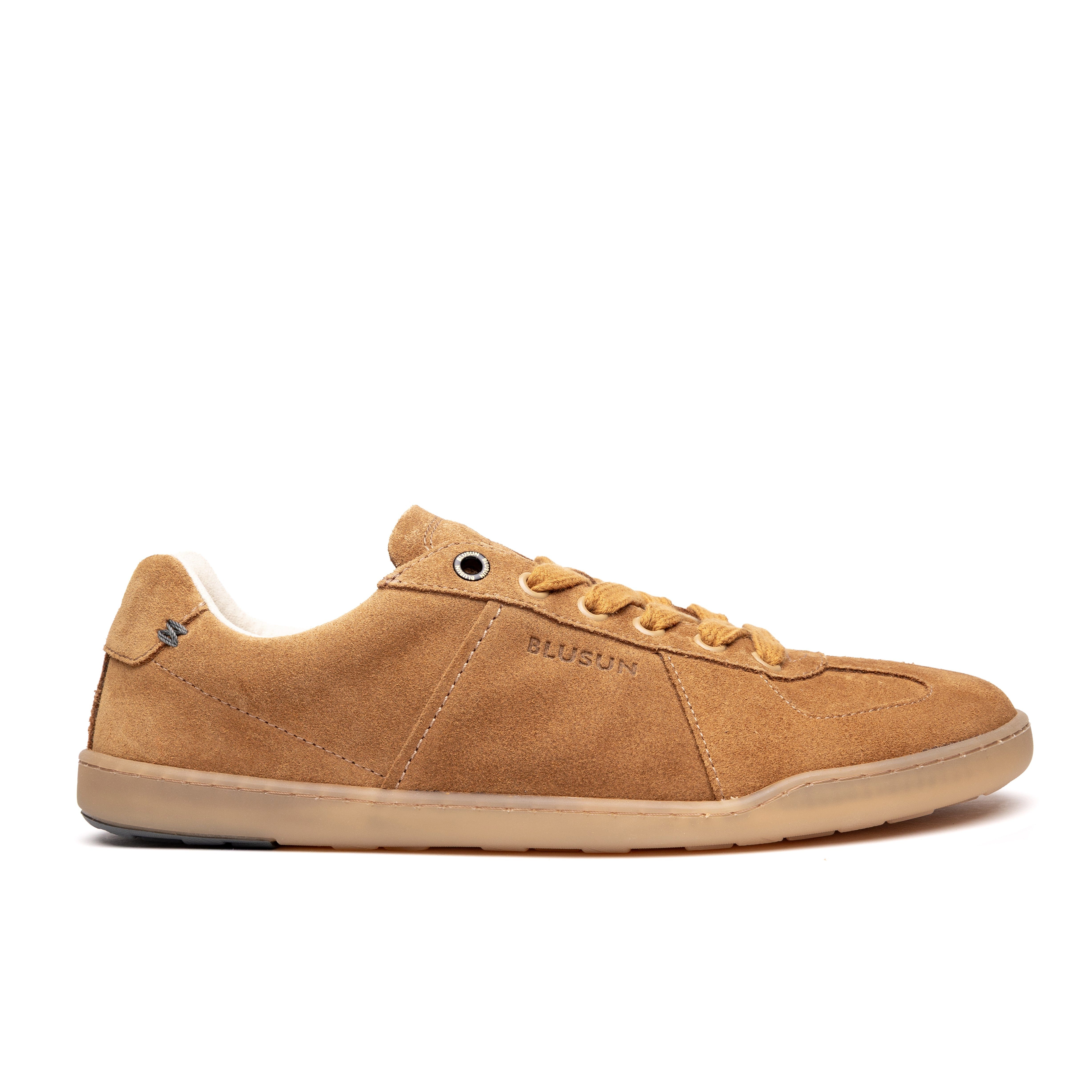 BLUSUN BLSN-200W camel Barfußschuh (1 Paar, flexible Barfußsohle) Leder