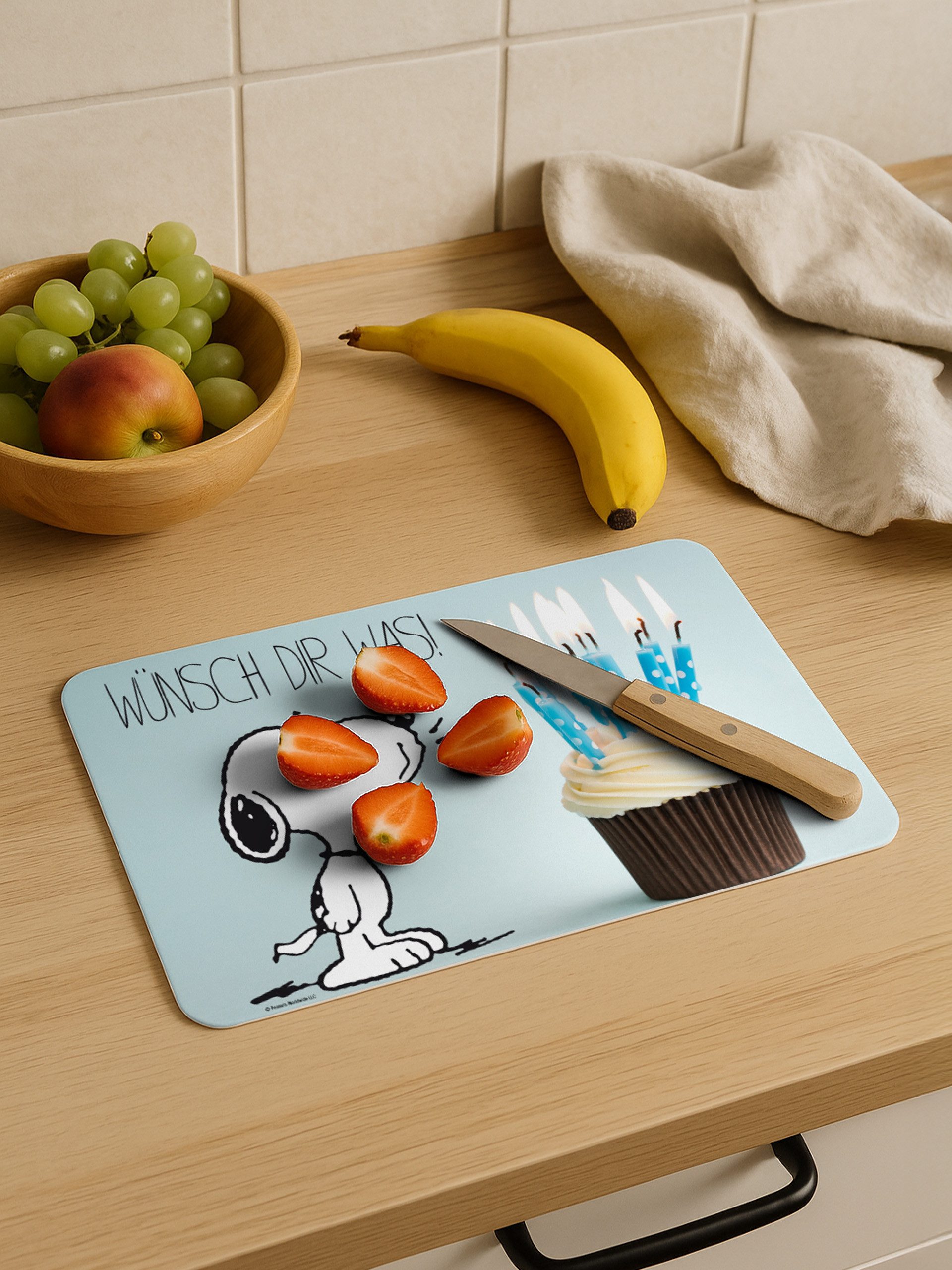 United Labels® Frühstücksbrett Peanuts Snoopy - Wünsch dir was, Resopal – Bild 3 von 5