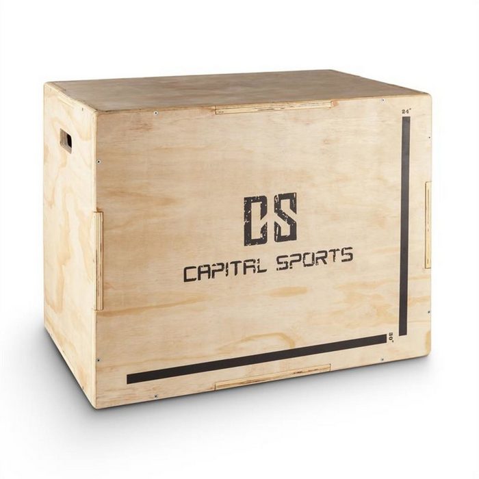 Capital Sports Plyo-Box Shineater Plyo-Box Holz Jump Box 20" 24" 30&quot