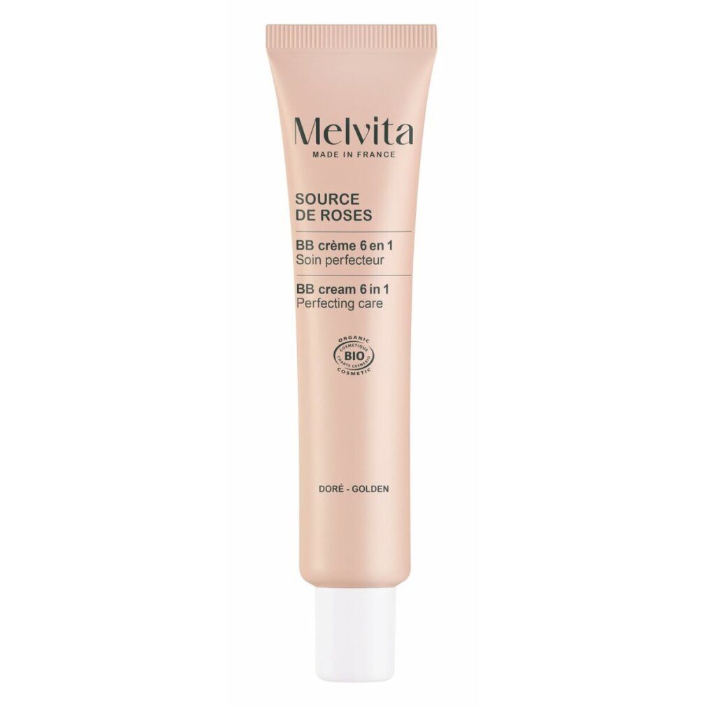 Melvita BB-Creme SOURCE DE ROSES BB CREAM 6-in-1-Behandlungscreme #Dore 40 ml