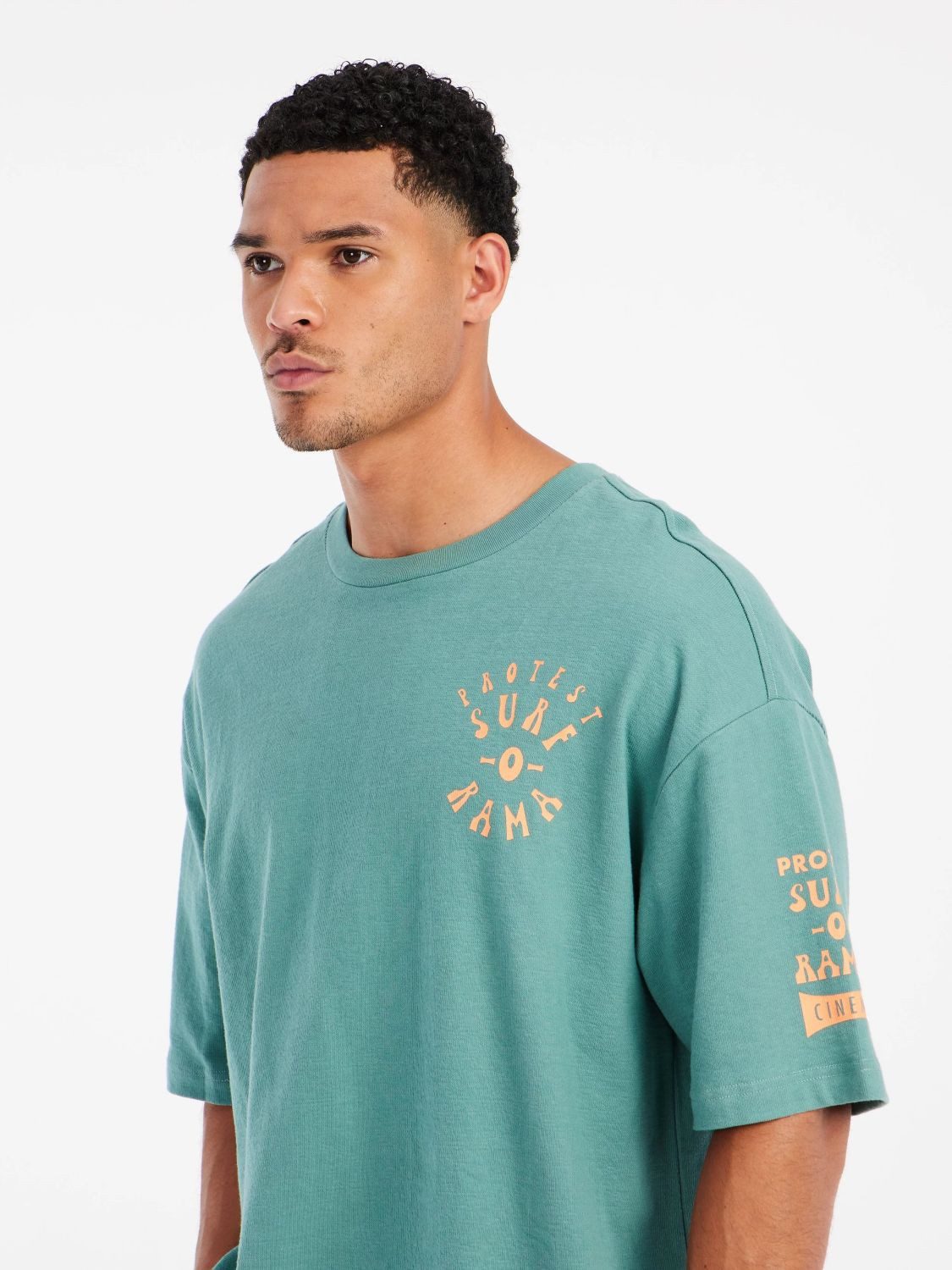 Protest T-Shirt Protest Oversize T-Shirt PRTAval Grün
