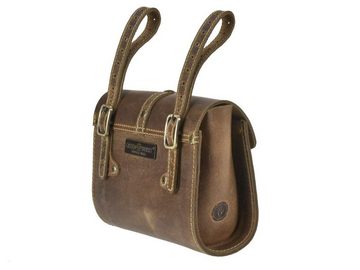 Greenburry Fahrradtasche Vintage, Radtasche, Lenkertasche, Ledertasche