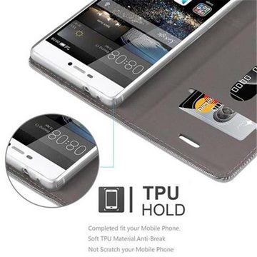 Cadorabo Handyhülle Huawei P8 Huawei P8, Klappbare Handy Schutzhülle - Hülle - mit Standfunktion und Kartenfach