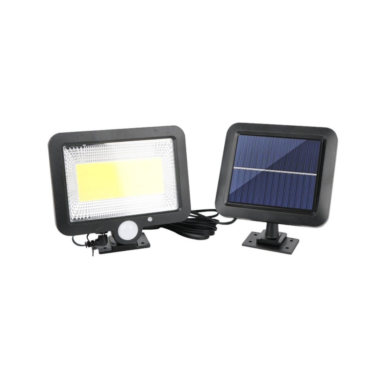 Forever Light LED Solarleuchte Solar LED Wandleuchte SUNARI FLS-06 mit PIR Sensor, 8W, 600lm, 6000K, LED fest integriert