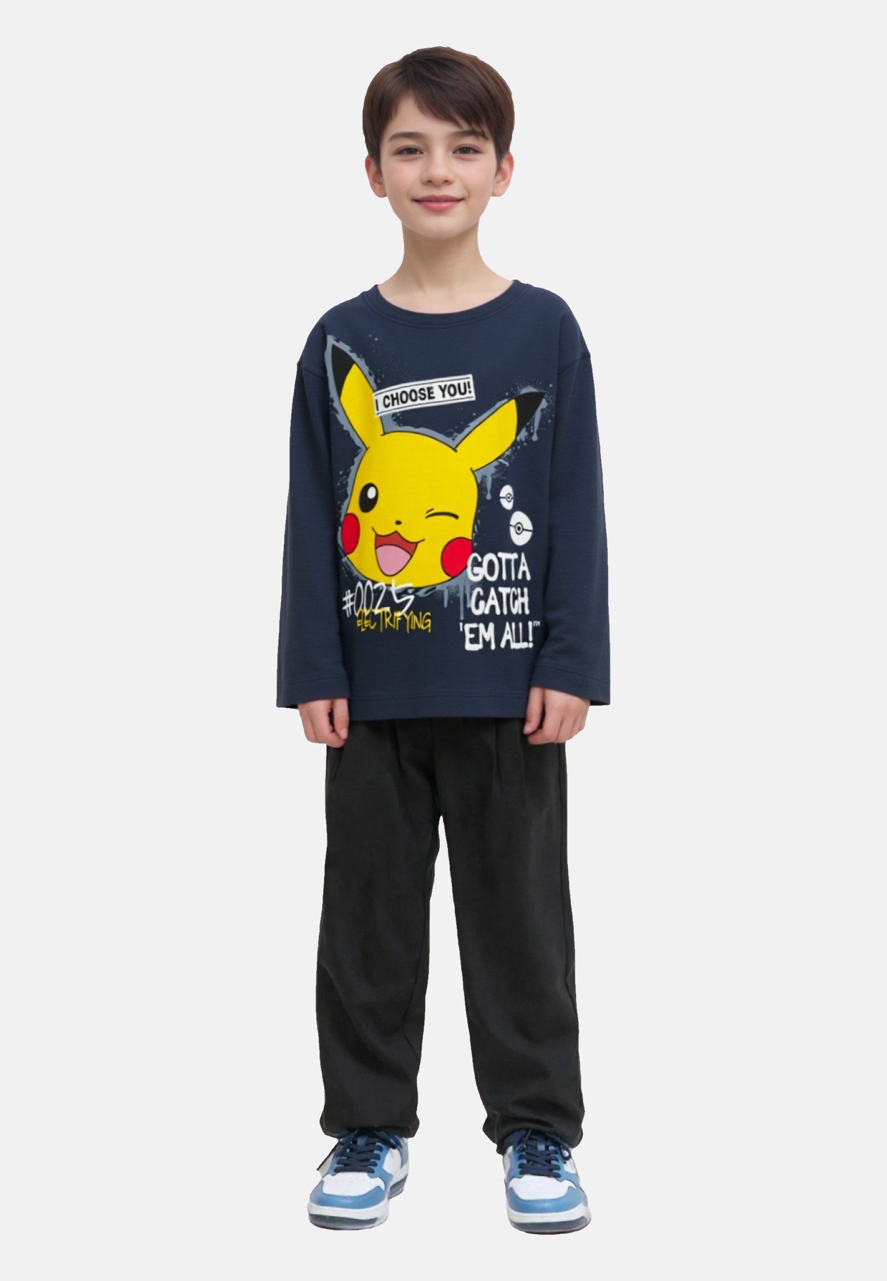 Name It Longsleeve Longsleeve NOR POKEMON Langarmshirt (1-tlg)