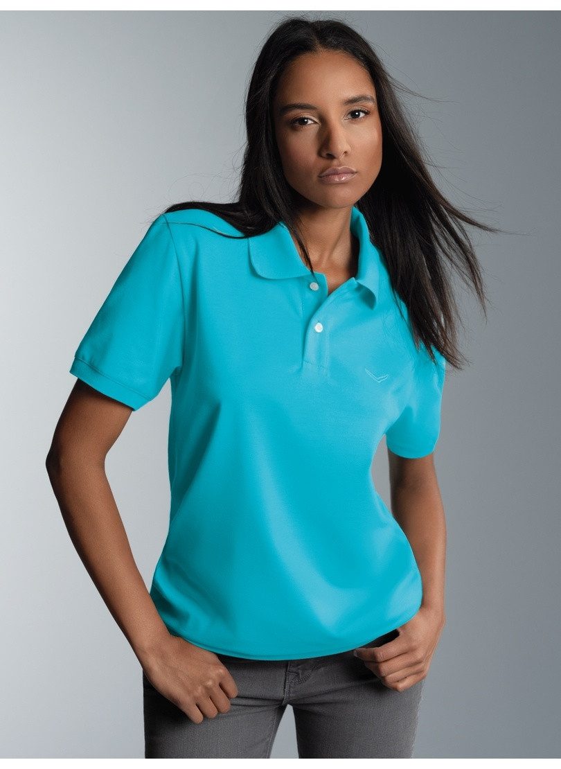 Trigema Poloshirt TRIGEMA Poloshirt DELUXE Piqué (1-tlg)
