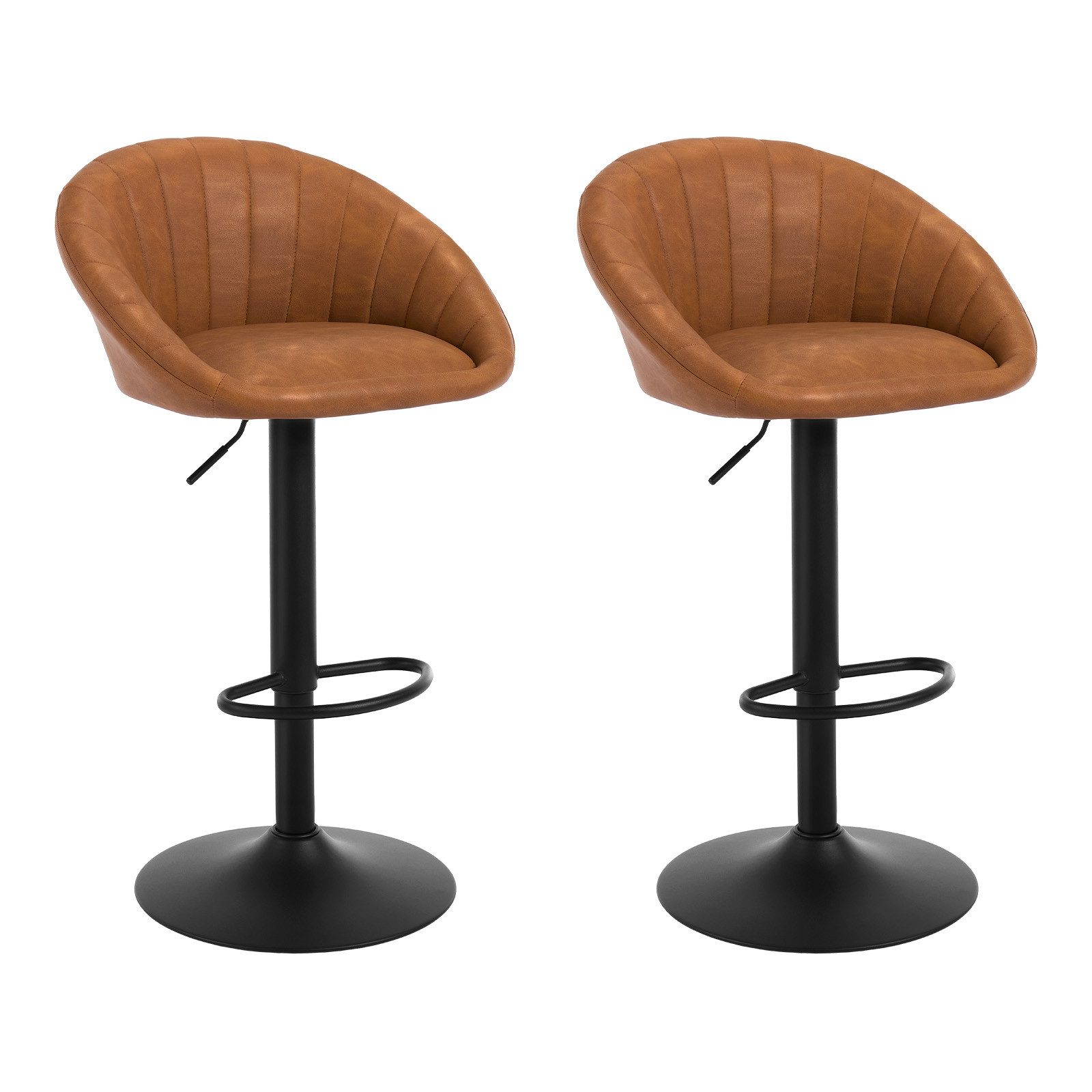 Woltu Barhocker (2 St), küchenhocker höhenverstellbar, günstig online kaufen
