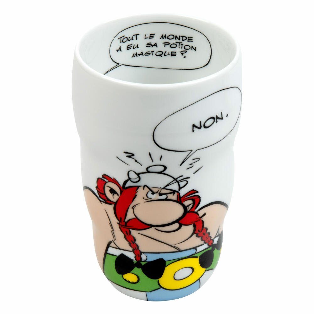 Könitz Thermobecher Grip Mug Obelix Potion Magique, Porzellan