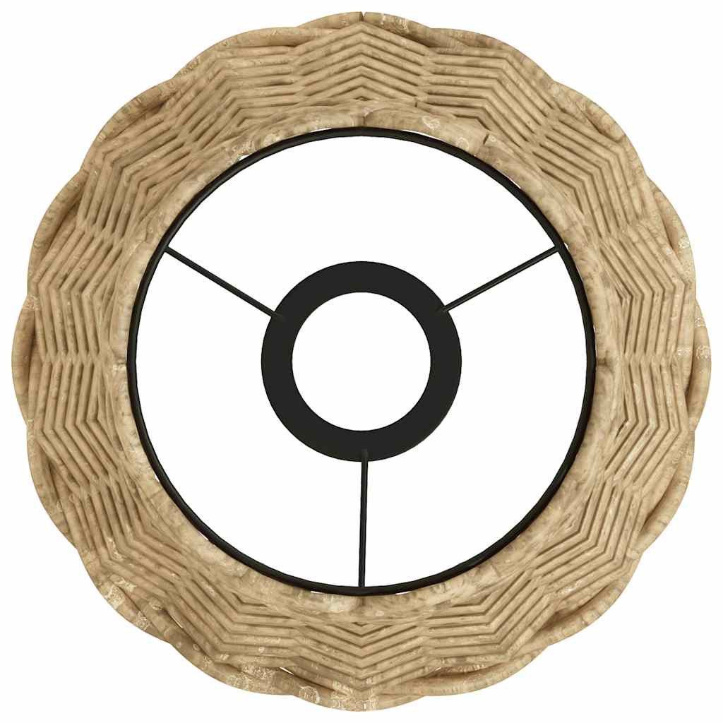 vidaXL Lampenschirm Lampenschirm Braun Ø20x15 cm Korbweide – Bild 4 von 5