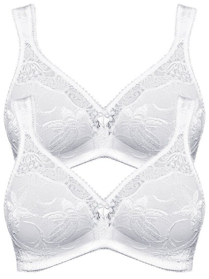 Susa Bügelloser BH 2er Pack BH ohne Bügel Topsy (Spar-Set, 2-tlg)