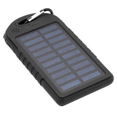 conkor »Solar Powerbank Panel Ladegerät Tragbar 2x USB« Powerbank, Externe Batterie, Ladegerät, Akku