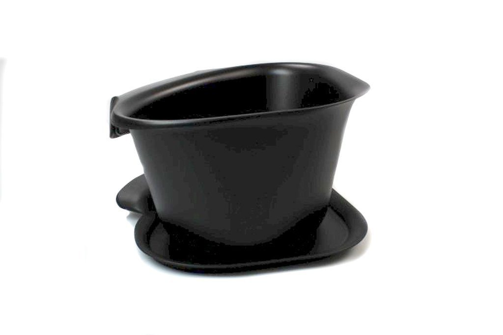 TUPPERWARE Biomülleimer Adretto Tischmüll 2,5 L schwarz Bio