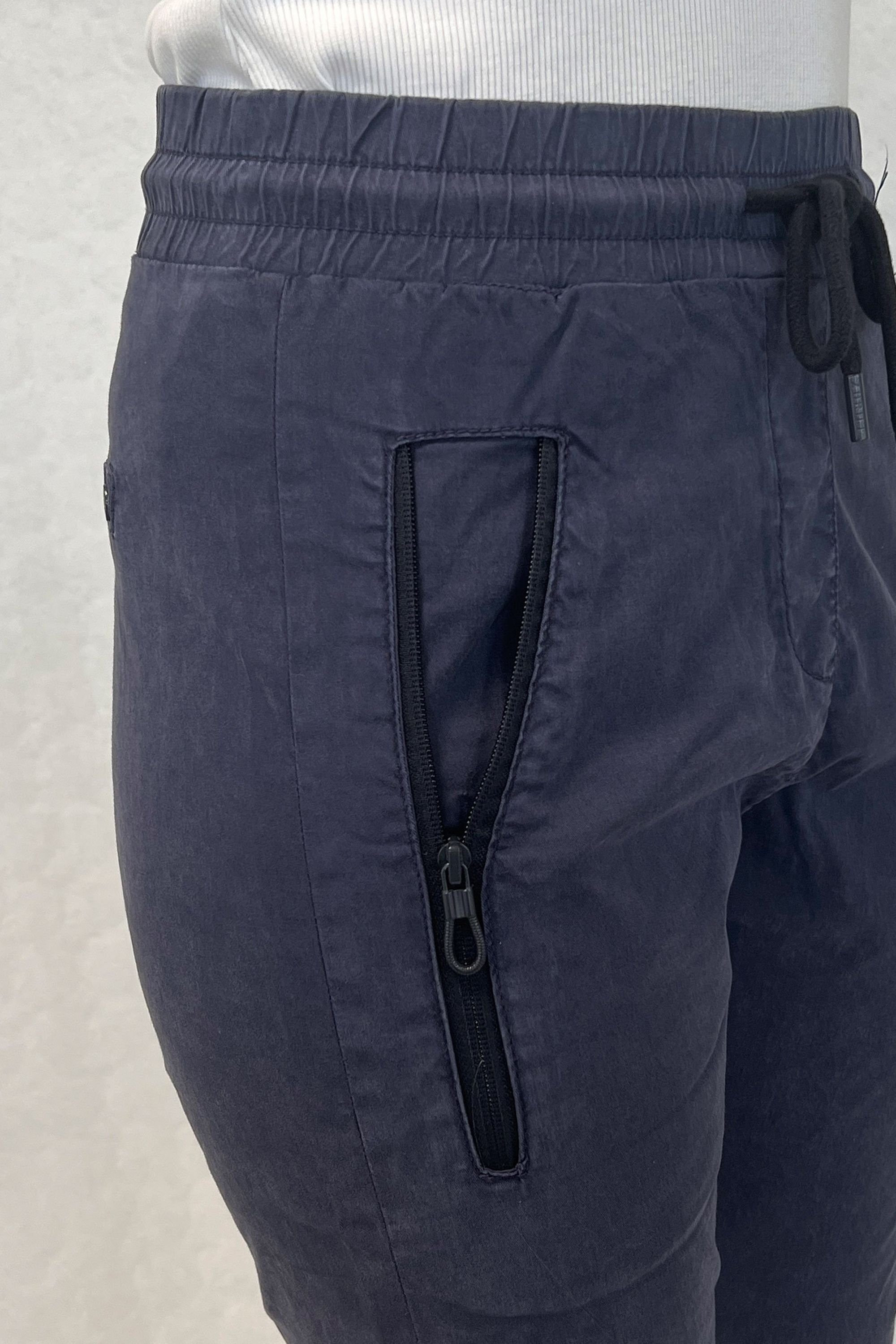 (0-tlg) Tragekomfort FABIA angenehmer Navy Zhrill Pants Chinos Jogger