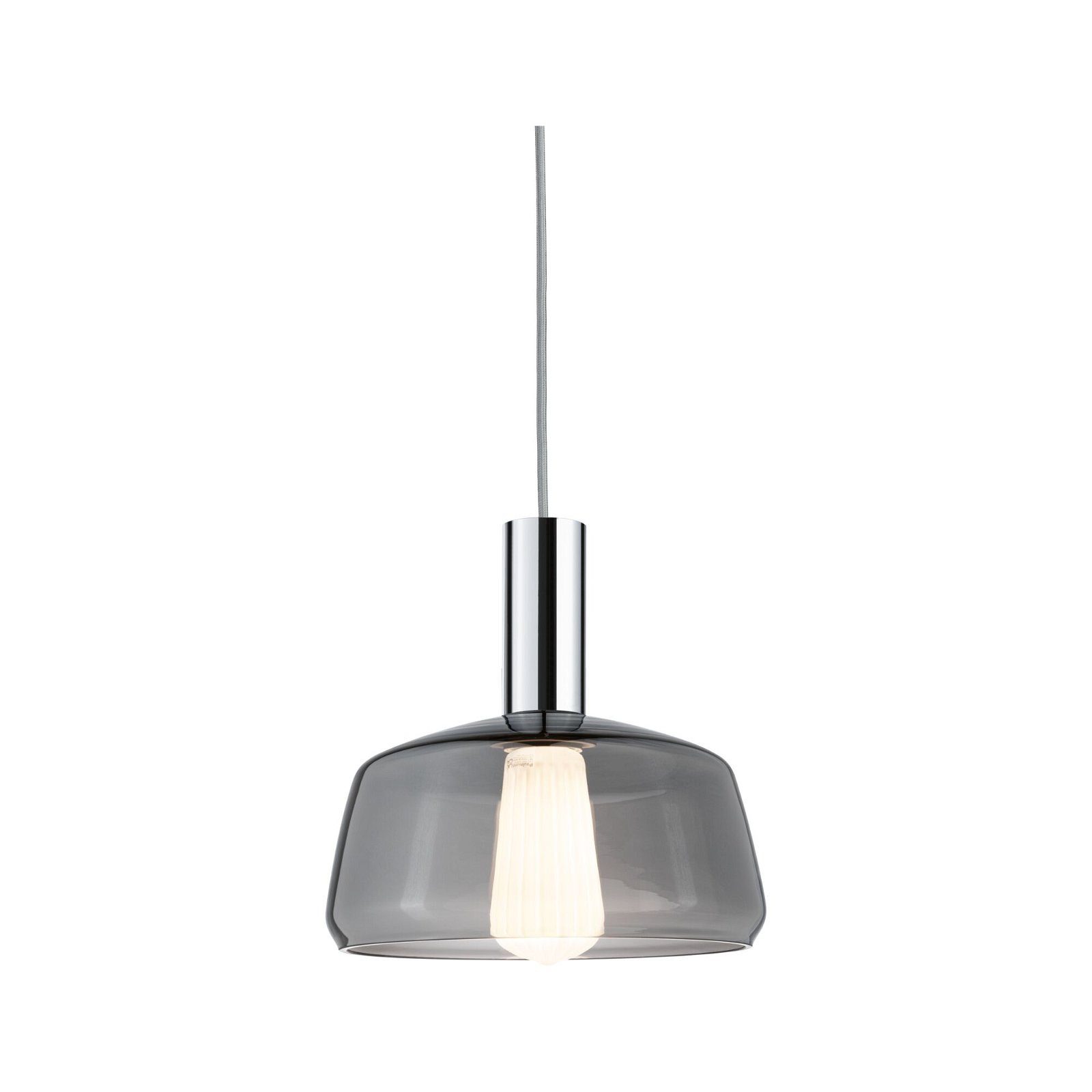 Paulmann Schienensystem-Sets URail Schirm Neila 2Easy 230mm Rauchglas, ohne Leuchtmittel