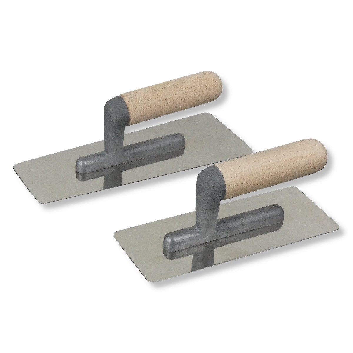 DEWEPRO Glättekelle Set DEWEPRO Venezianische Glanzputz Glättekelle 200x80mm + 240x95x75m