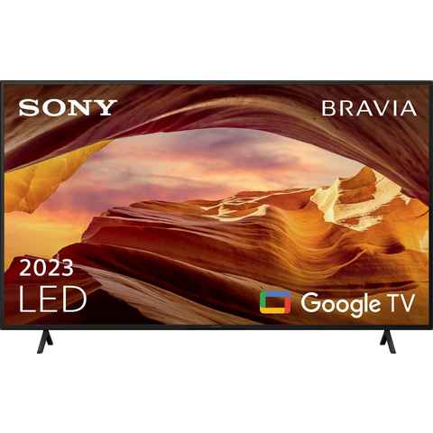 Sony KD-55X75WL LED-Fernseher (139 cm/55 Zoll, 4K Ultra HD, Google TV, Smart-TV, BRAVIA CORE, HDMI 2.1, Gaming-Menü)