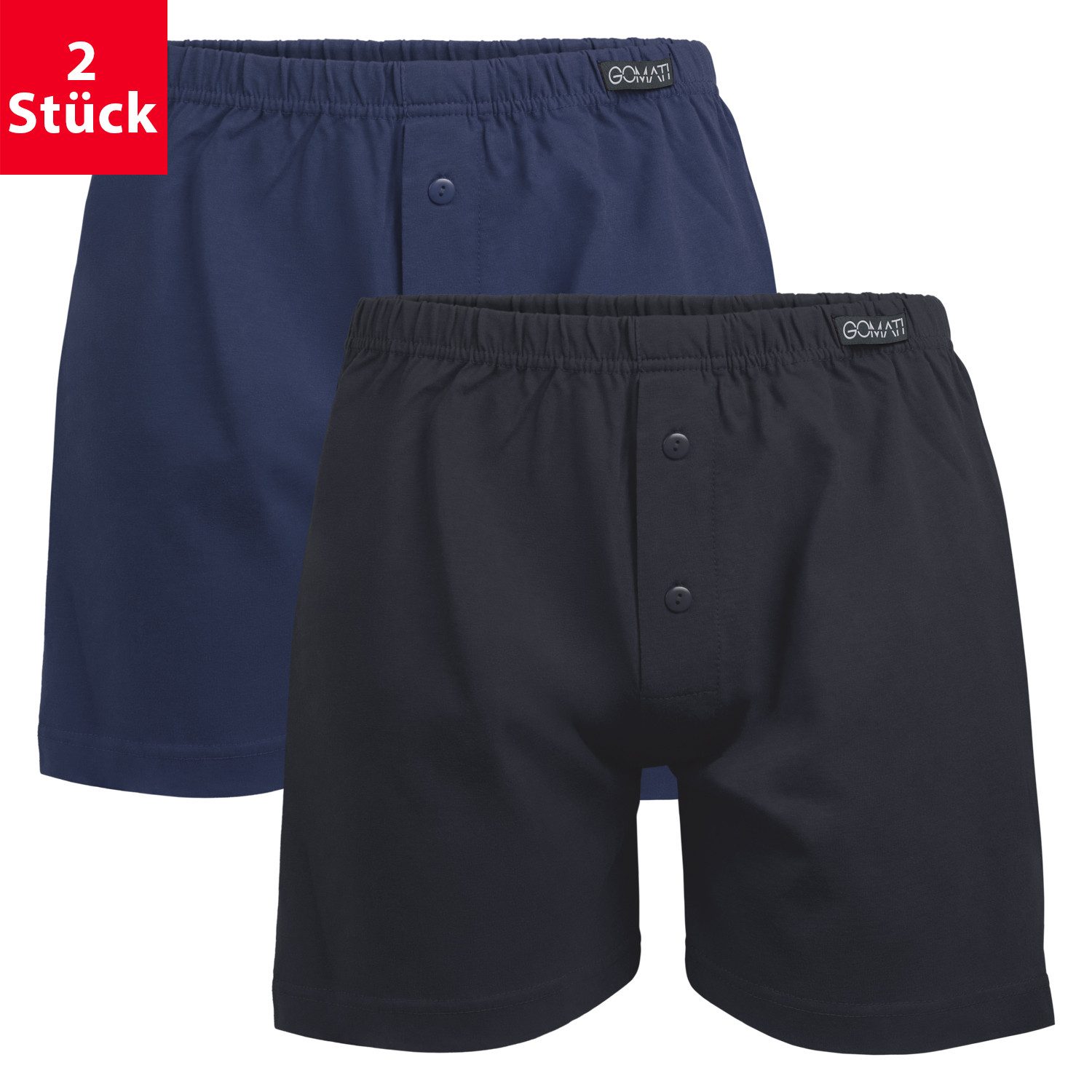 Mix (1x Schwarz + 1x Deep Navy)