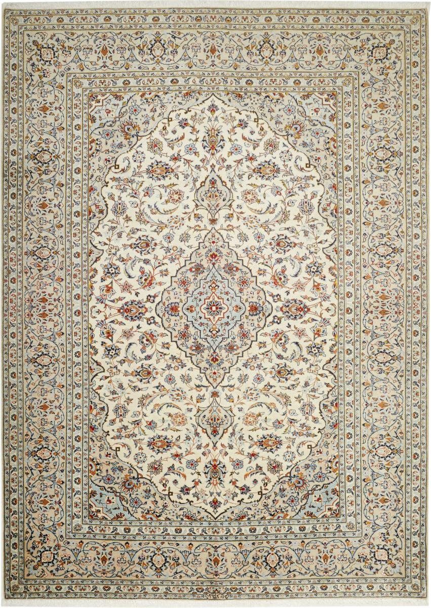 Orientteppich Keshan 208x292 Handgeknüpfter Orientteppich / Perserteppich, Nain Trading, rechteckig, Höhe: 12 mm
