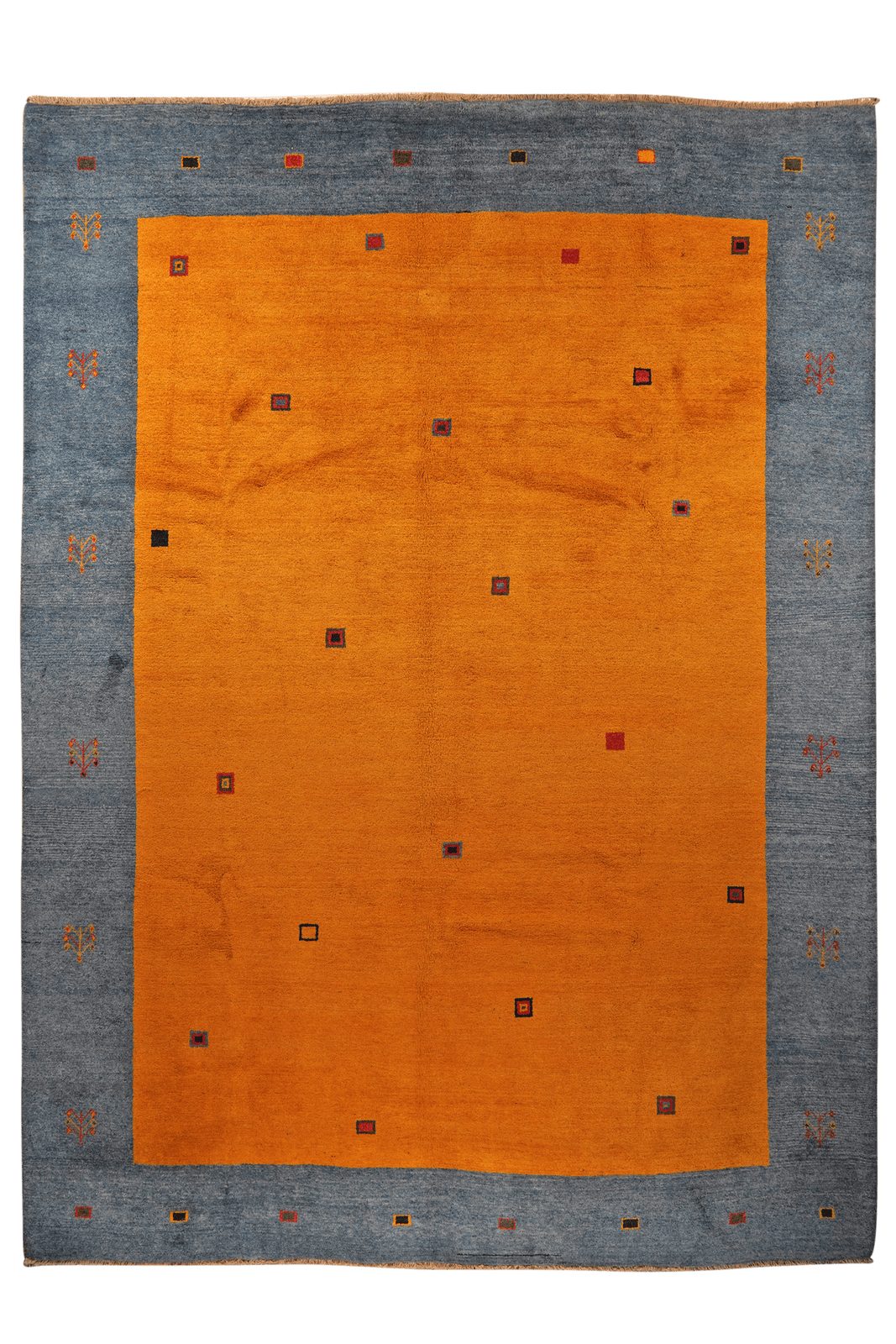 Looma Hochflor-Teppich Gabbeh 408x303cm, rechteckig, Höhe: 15 mm, Schurwolle, Unikat