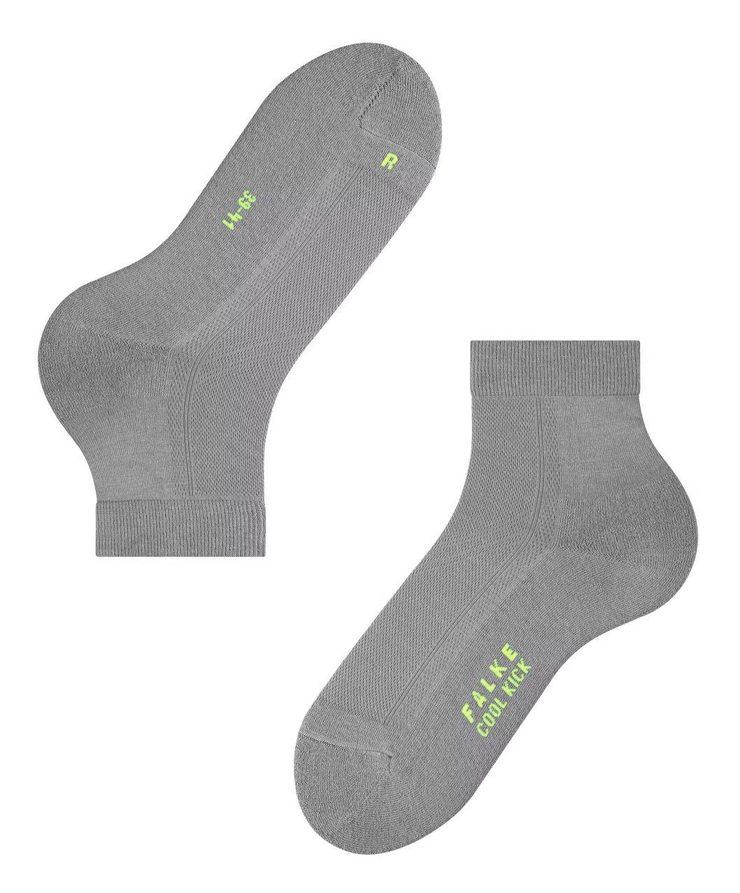 FALKE Kurzsocken Tagessocke Cool Kick 2024 (angenehmes Tragegefühl) hellgrau - 1 Paar – Bild 5 von 5