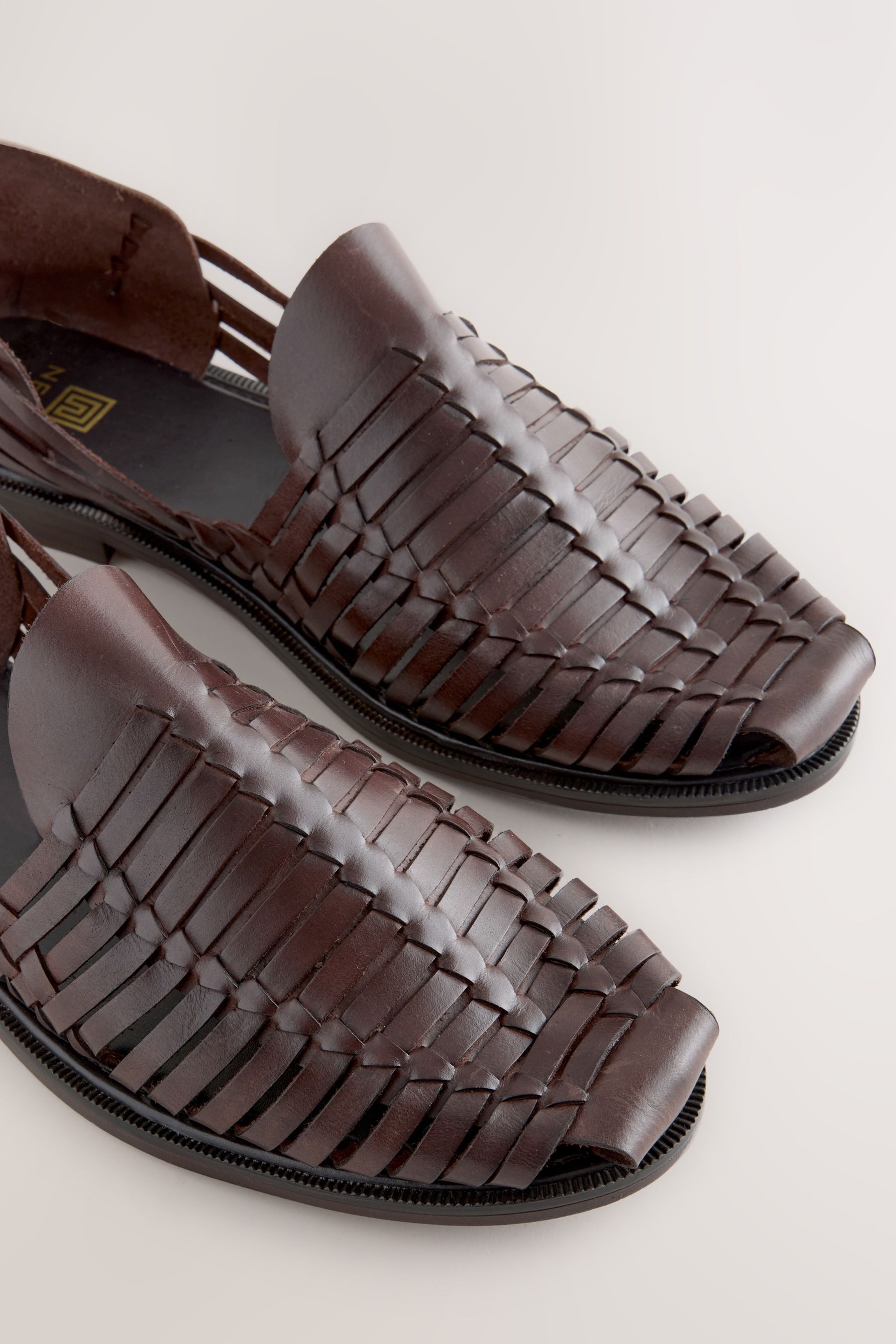 Next Lederschuhe in Flechtoptik Sandale (1-tlg) günstig online kaufen