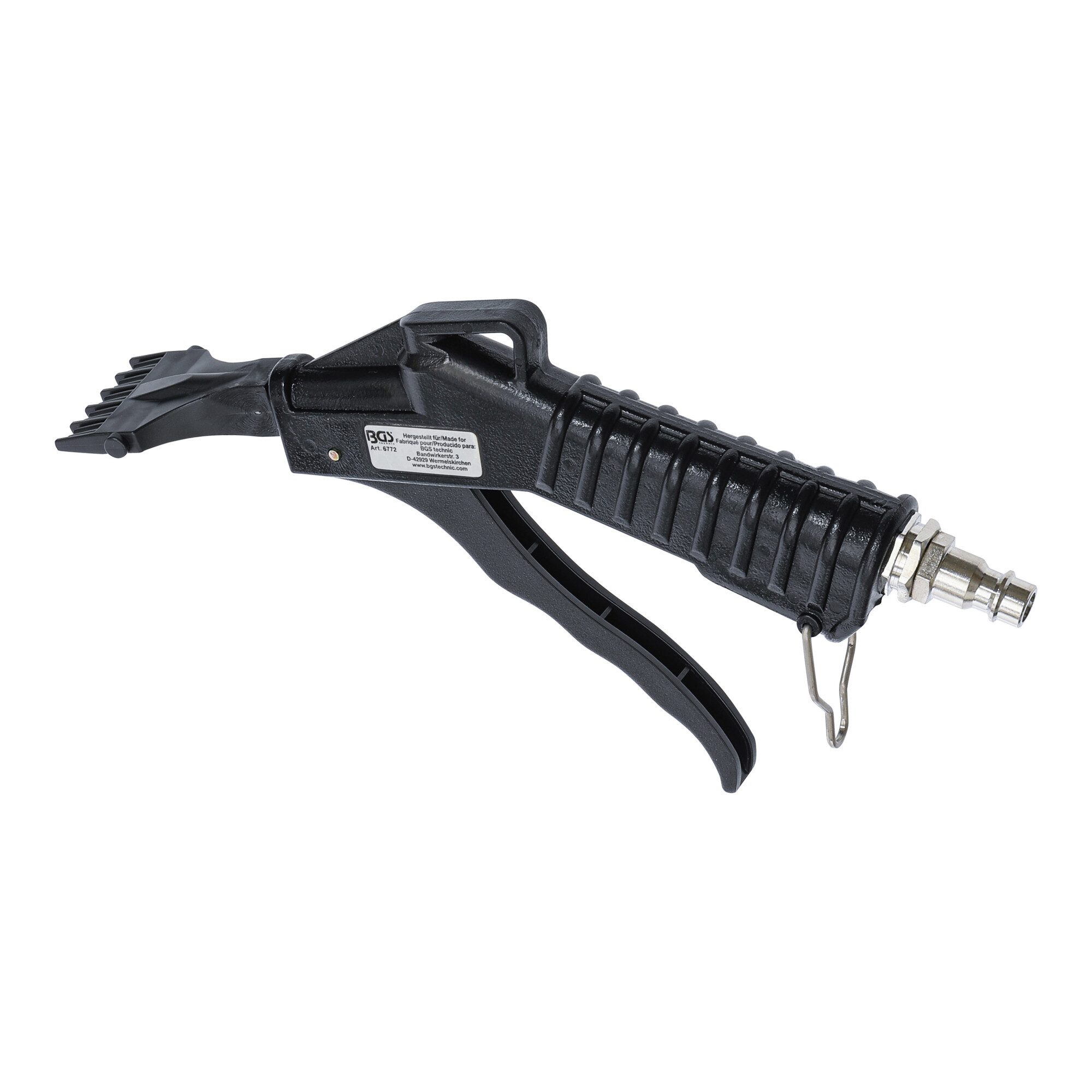 BGS technic Ausblaspistole BGS Druckluft-Ausblaspistole mit Flachdüse