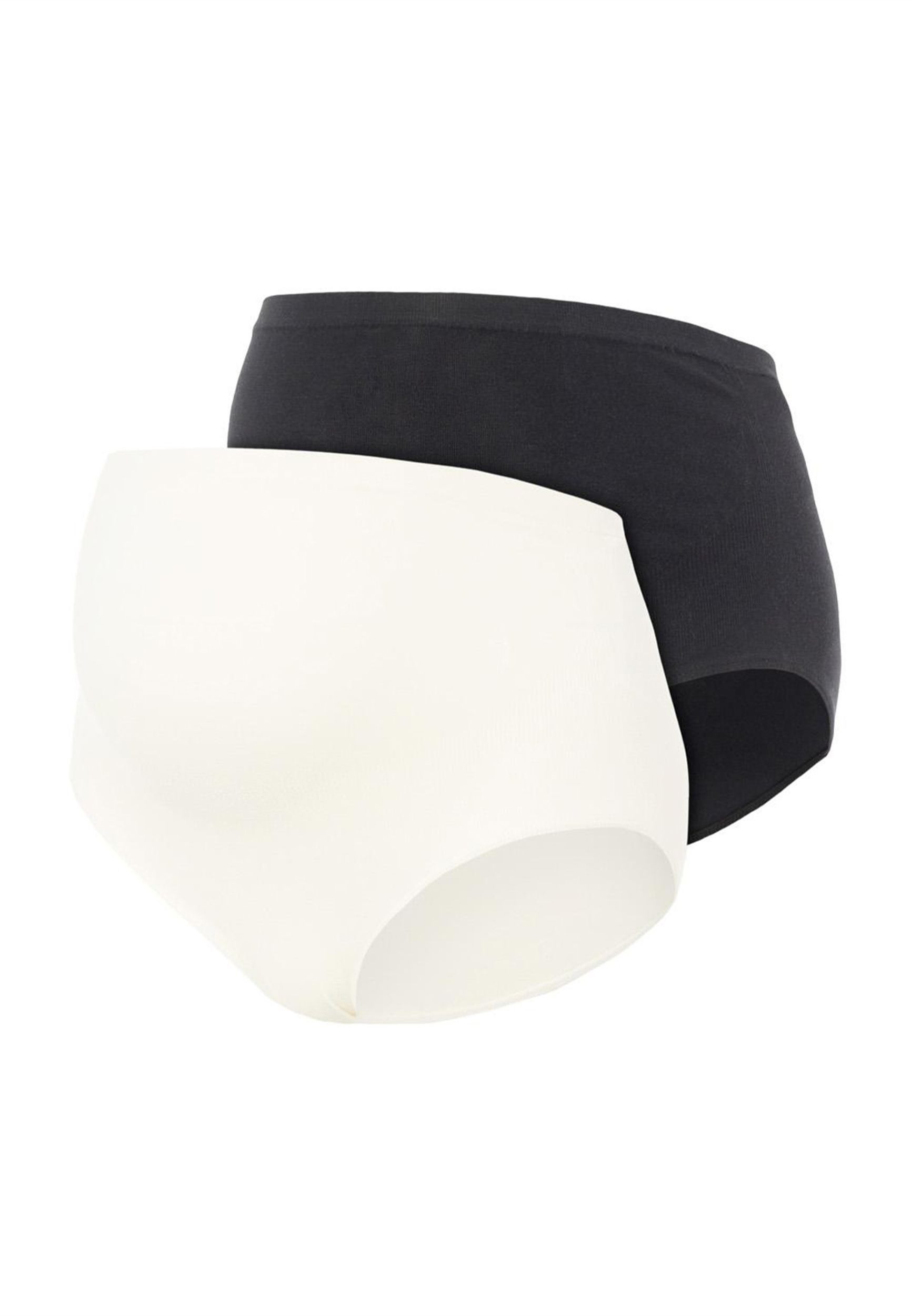 Mamalicious Panty Umstands Slips 2-er Pack Überbauch Panty für Damen (2-St) MLHEAL COTTON PANTIES 2-P A.NOOS