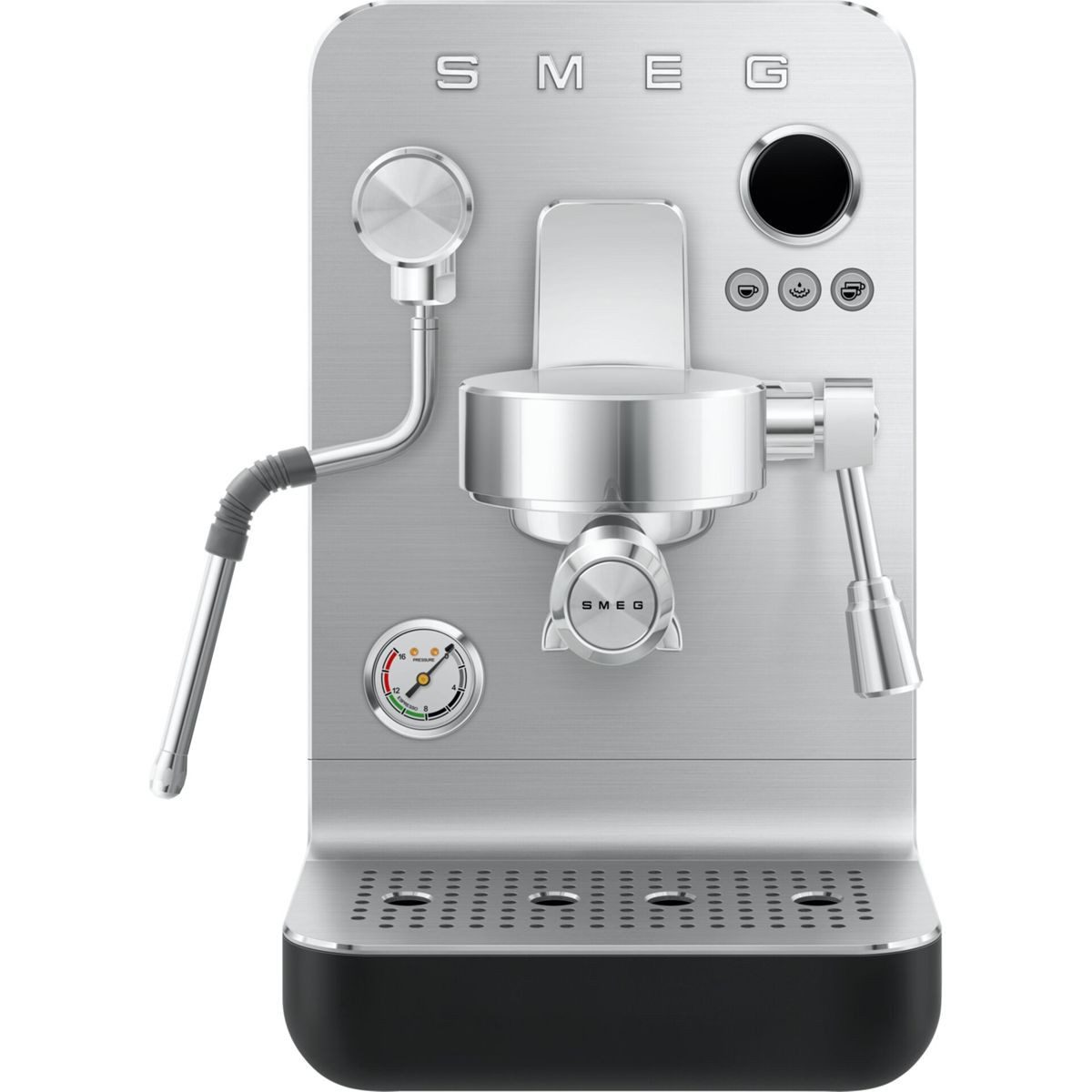 Smeg Siebträgermaschine EMC02BLMEU Espressomaschine Mini Pro