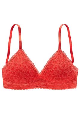 s.Oliver Bralette Clarissse ohne Bügel aus feiner, floraler Spitze ohne Verschluss und Bügel