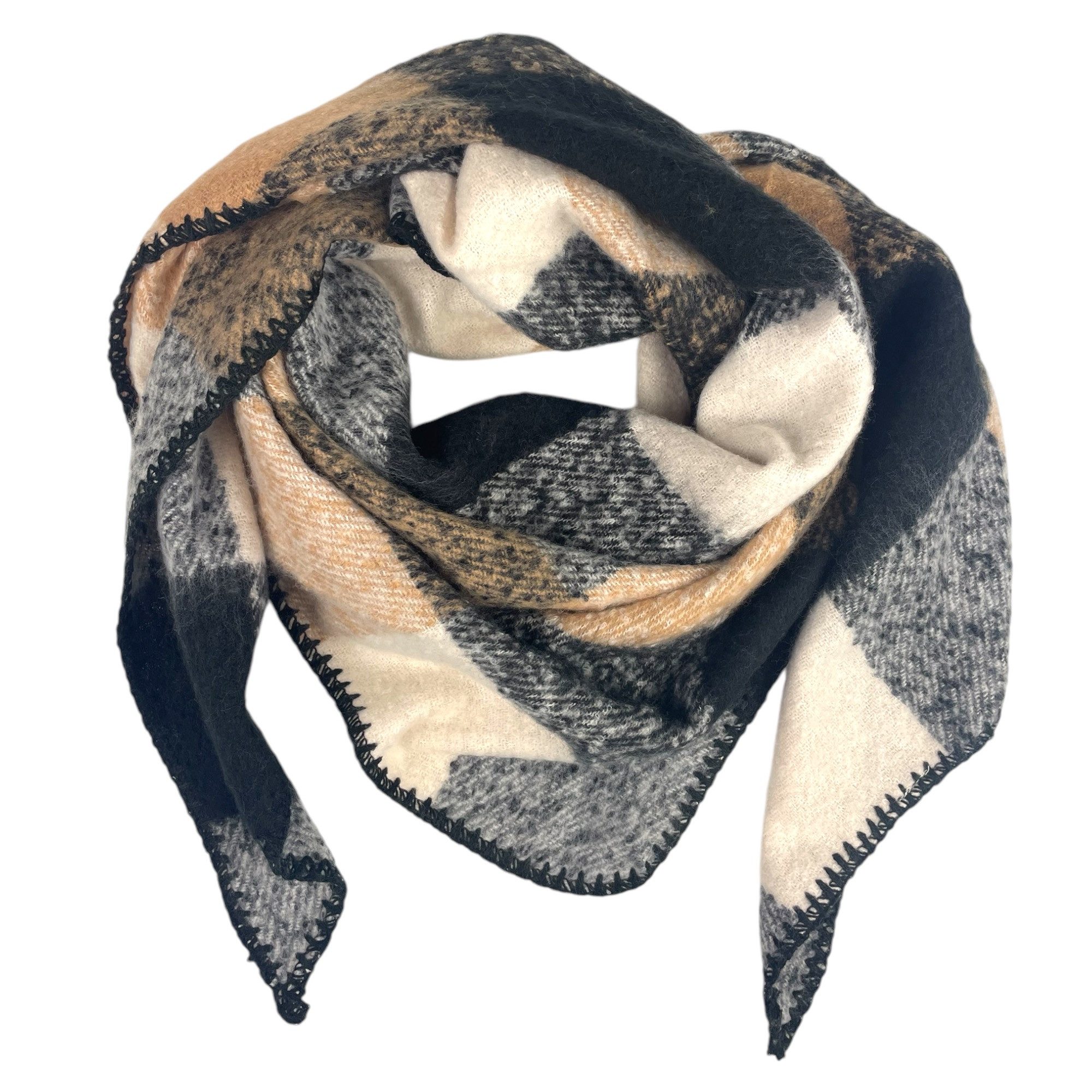 Taschen4life Schal großer Dreiecksschal kariert SW170, modische Tücher & Sc günstig online kaufen