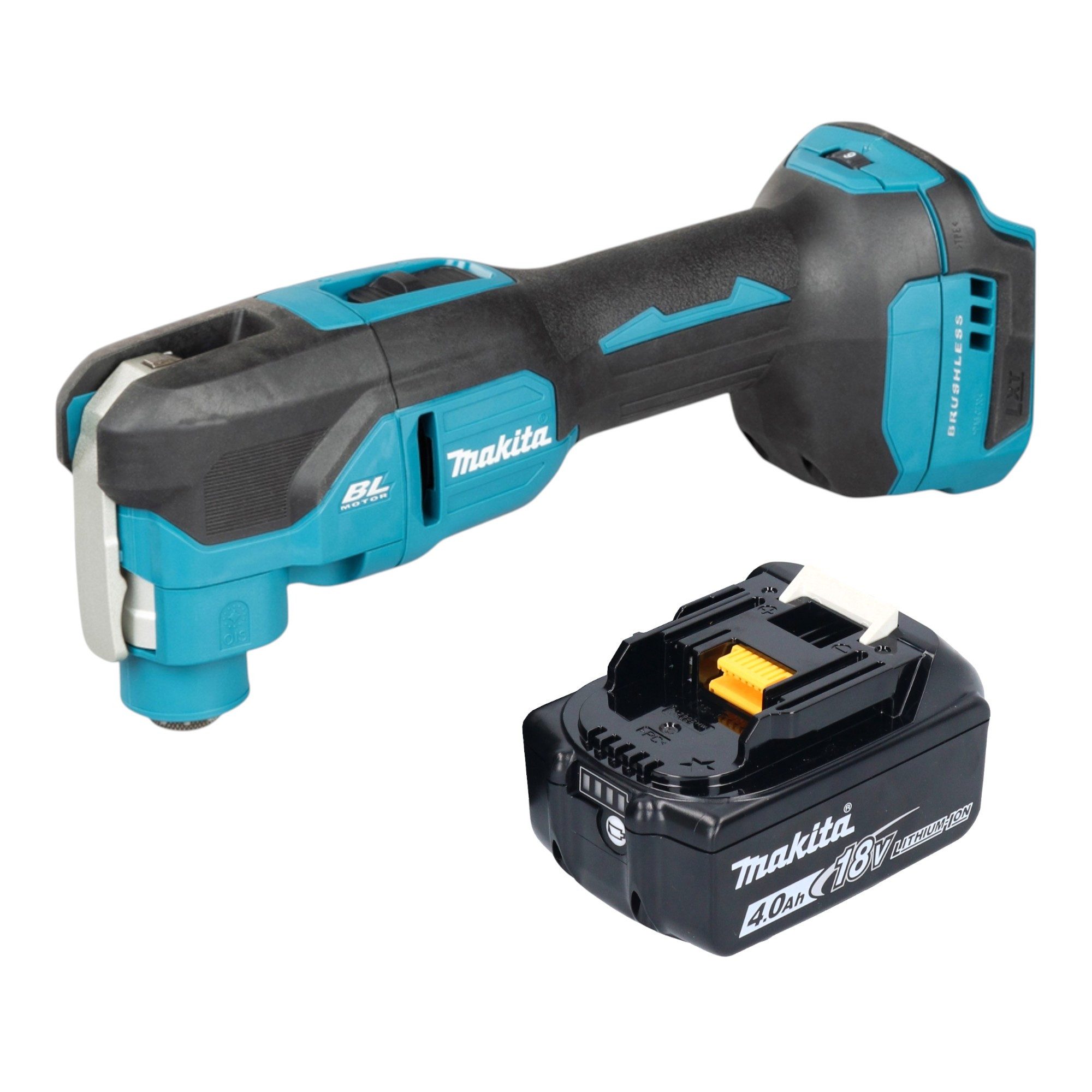 Makita Akku-Multifunktionswerkzeug DTM 53 M1 Akku Multifunktionswerkzeug 18 V OIS / Starlock Brushless