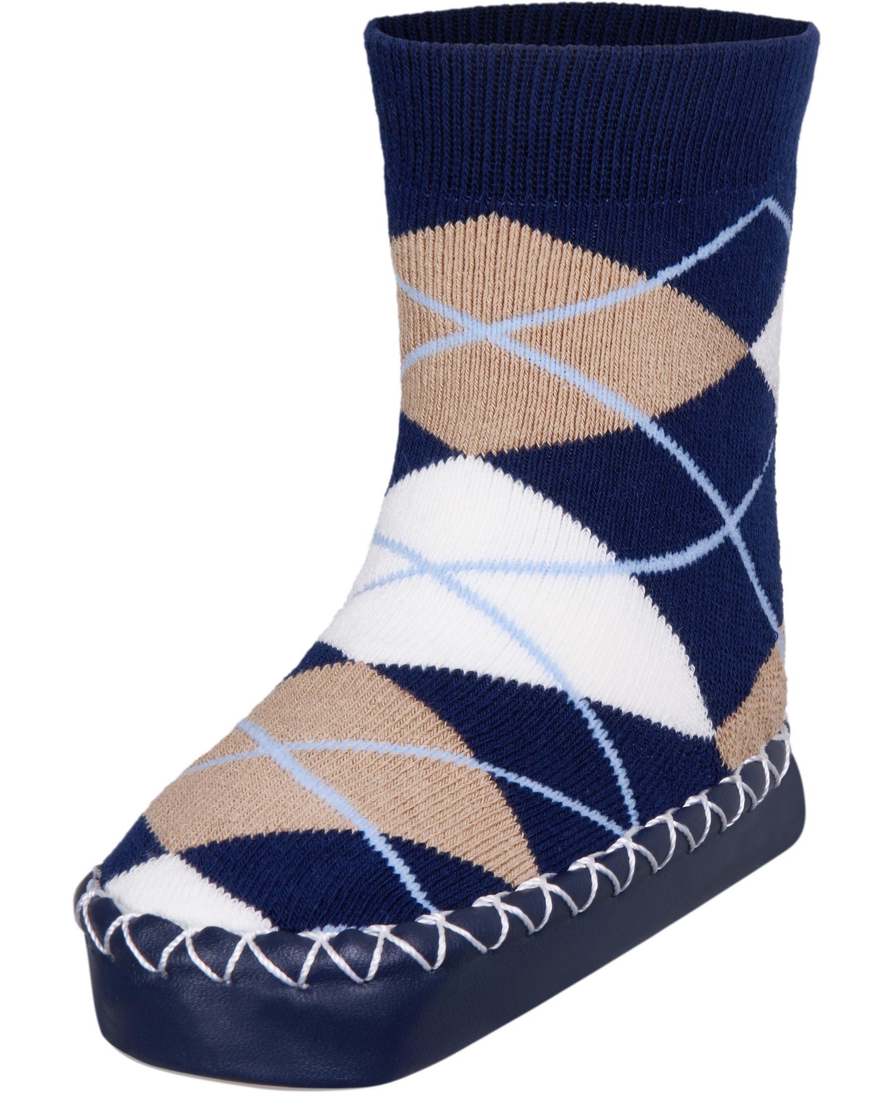 Playshoes Hüttenschuh Karo Hausschuh – Bild 4 von 4