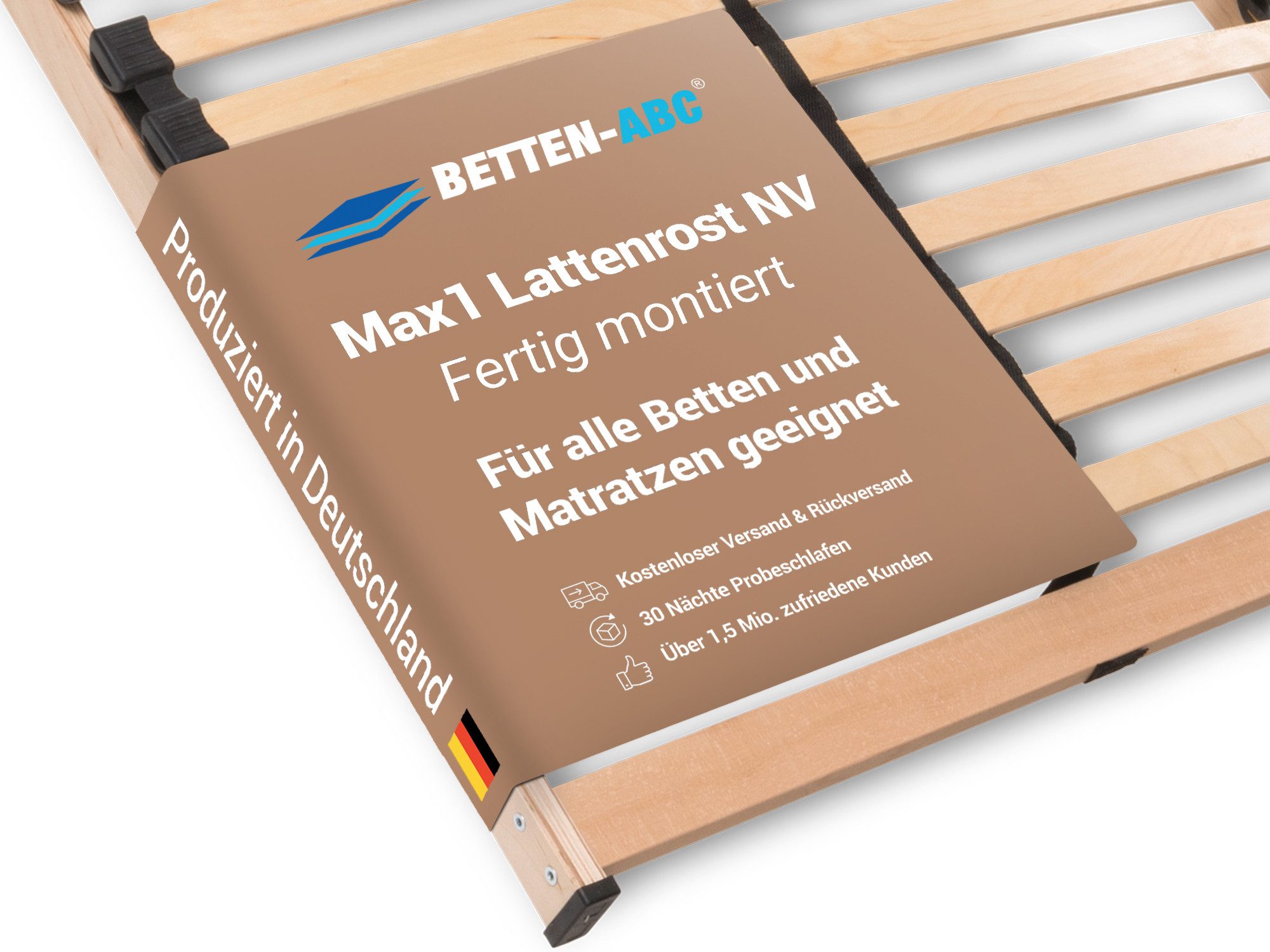 Lattenrost Max1 Lattenrost- fertig montiert, Betten-ABC, Kopfteil Nicht ver günstig online kaufen
