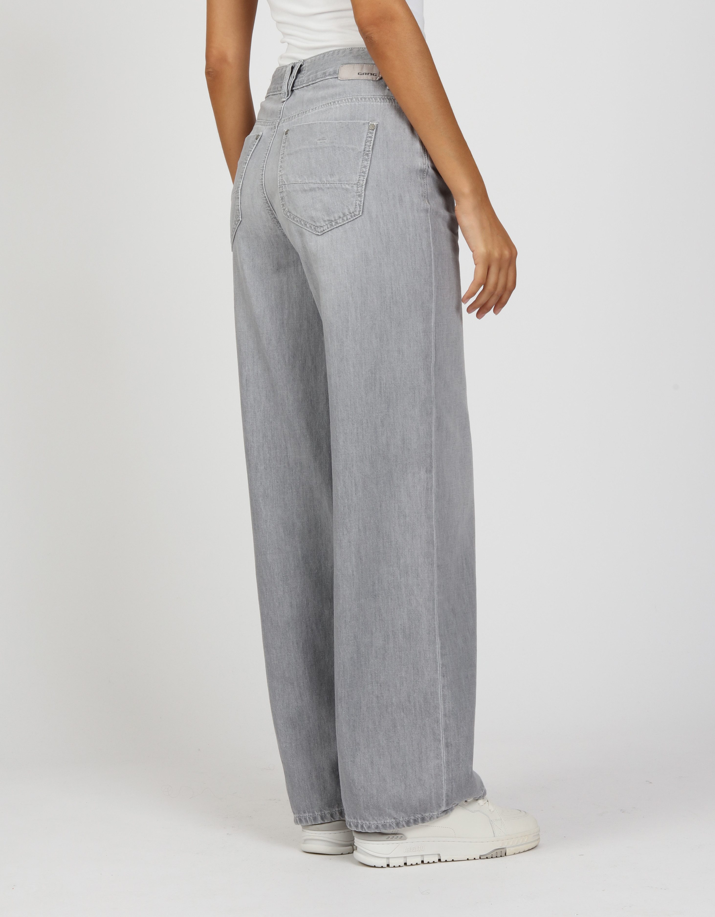 GANG Weite Jeans 94CARLOTTA weiter Fit im bodenlangen Palazzo-Style günstig online kaufen