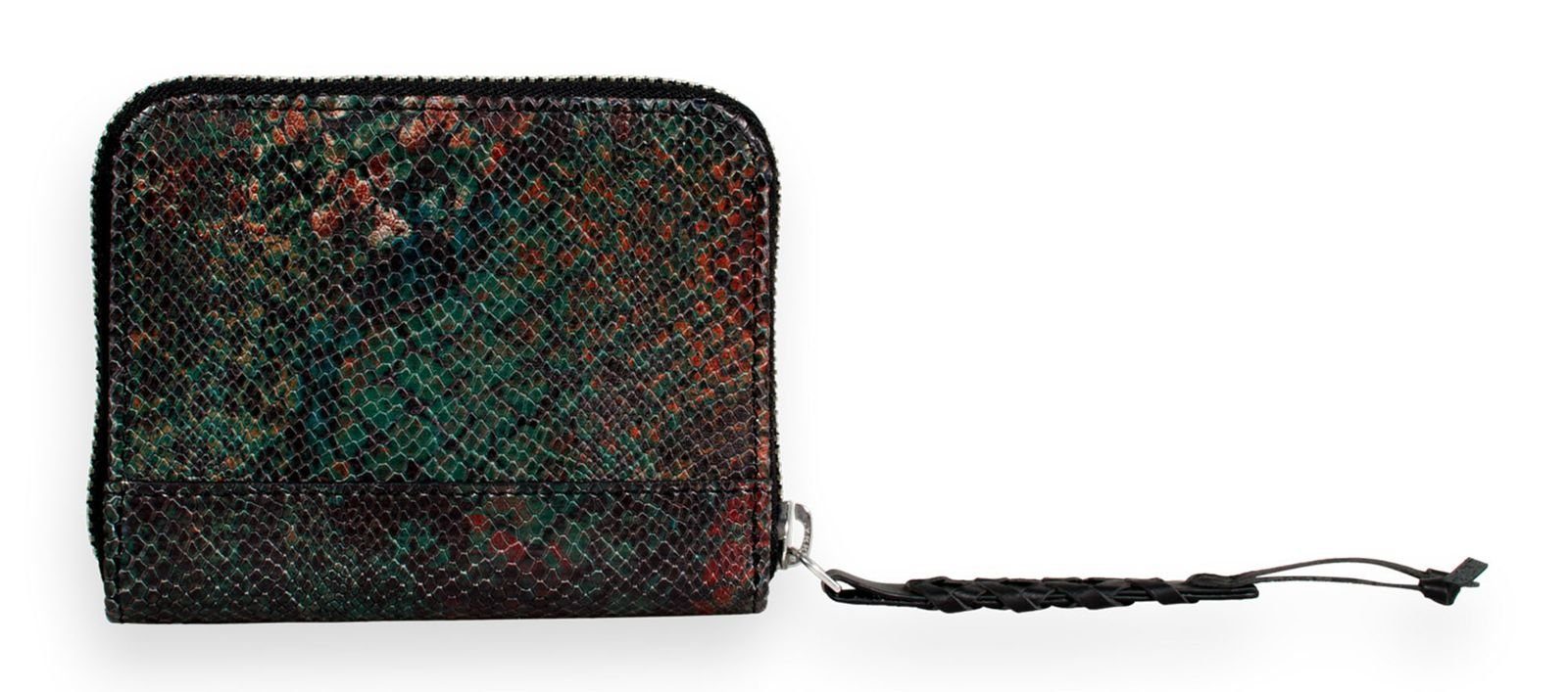 Scotch & Soda Kartenetui, aus echtem Rindsleder