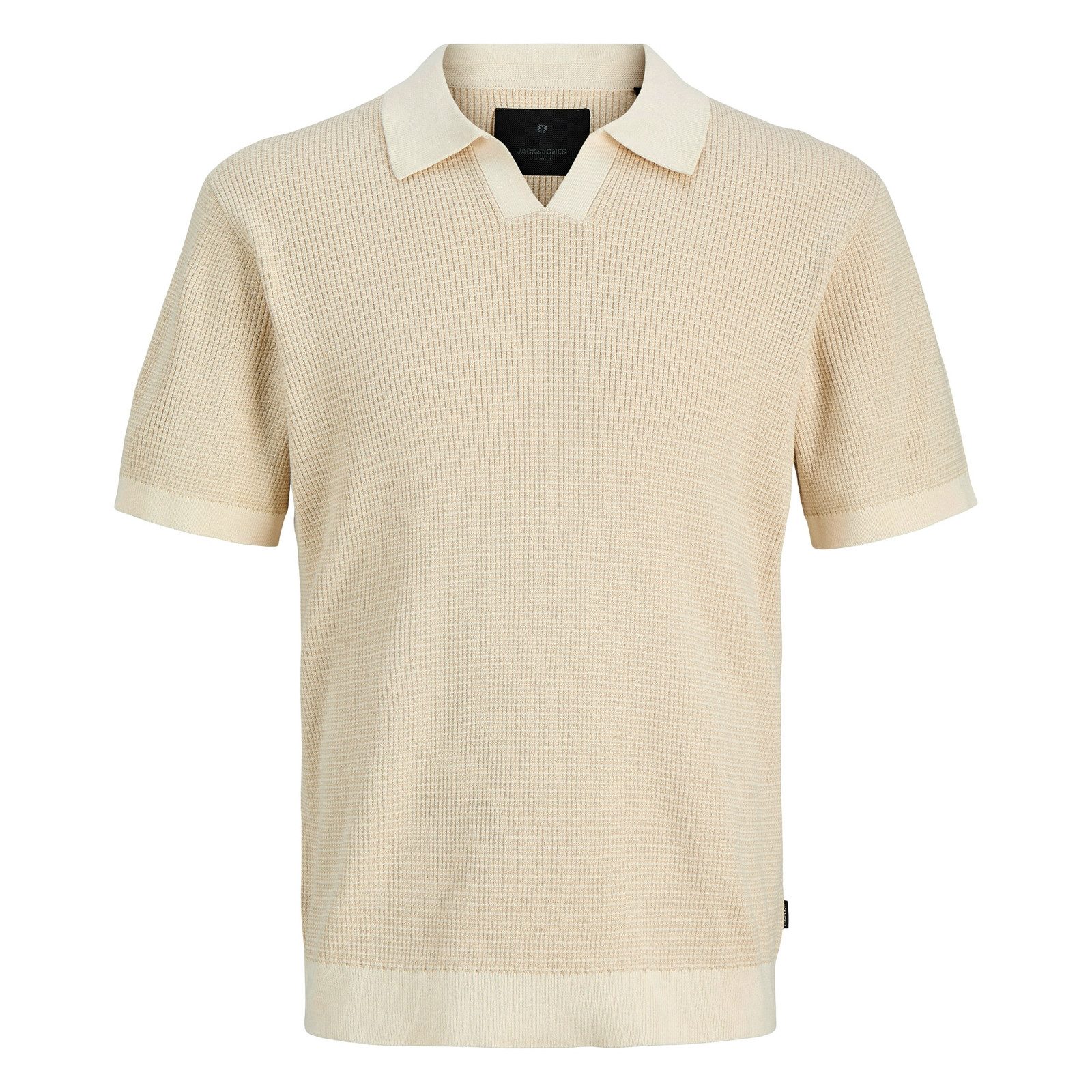 Jack & Jones Poloshirt Blahudson Knit Split Neck mit Splitneck-Ausschnitt