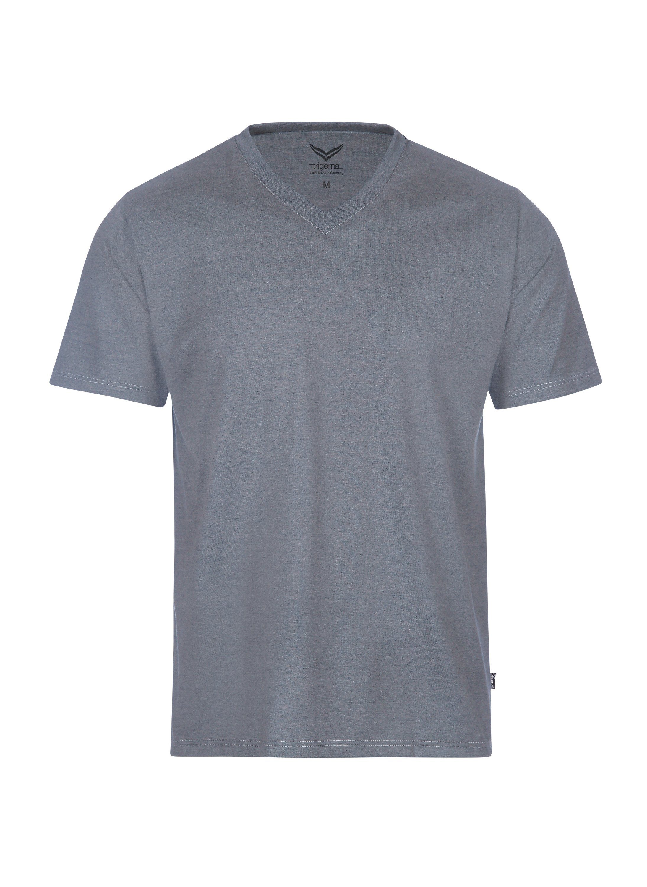 Trigema T-Shirt TRIGEMA V-Shirt DELUXE Baumwolle (1-tlg) günstig online kaufen