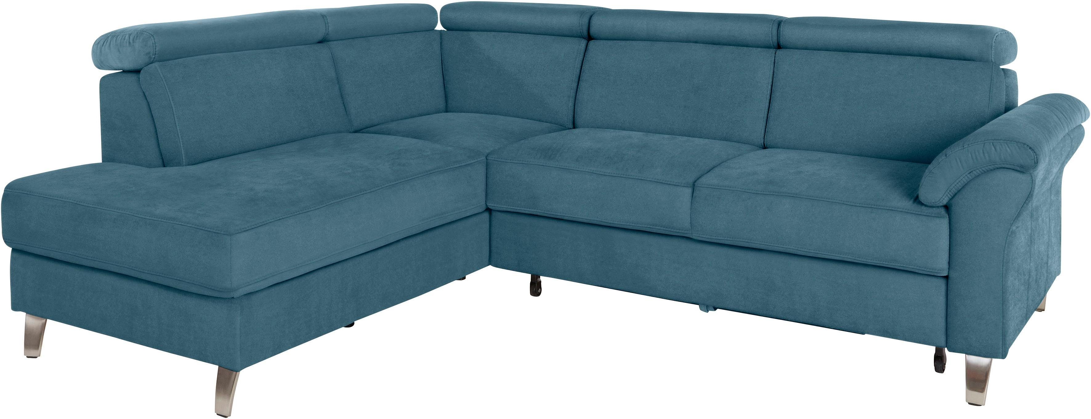 sit&more Ecksofa Arngast L-Form, inklusive Kopfteilverstellung günstig online kaufen
