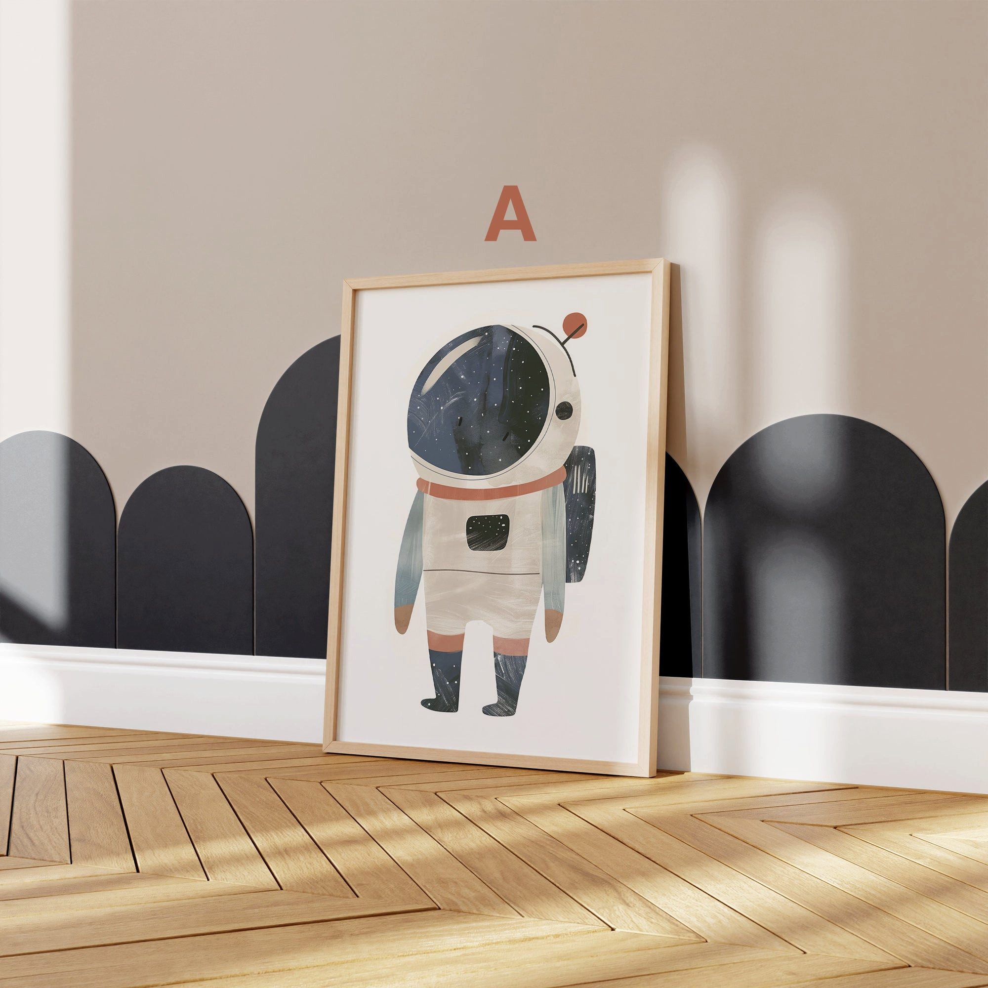 JUSTGOODMOOD Poster Kinderzimmer Premium ® Weltraum günstig online kaufen