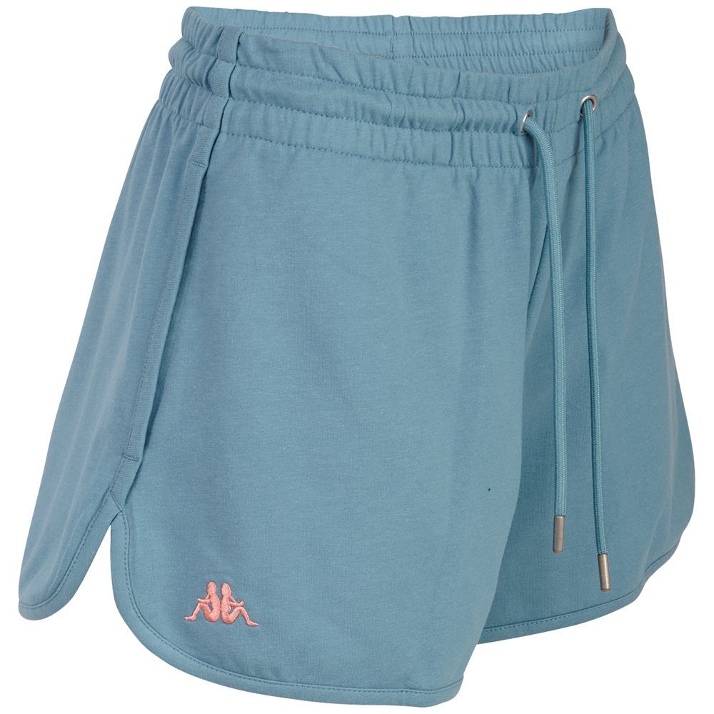 Kappa Shorts - in sommerlicher adriatic blue French-Terry Qualität
