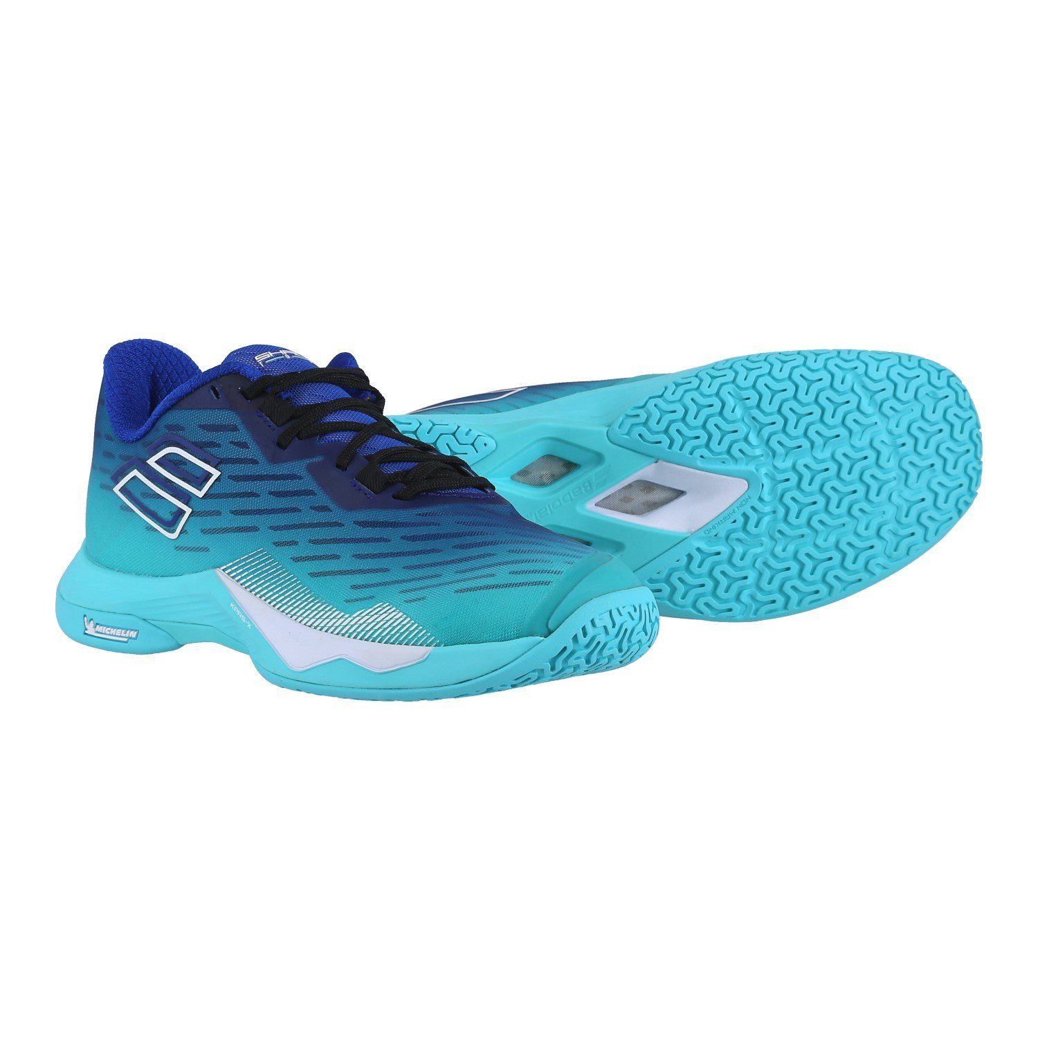Babolat Shadow Tour 5 (Stabilität) blau/grün Herren Badmintonschuh