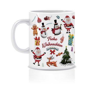 Giftandprint Tasse Weihnachten Geschenke Deko Weihnachtsgeschirr Wichtel Kaffeebecher, Weihnachten Geschenke Tasse Inkl. Geschenkbox Weihnachten Deko