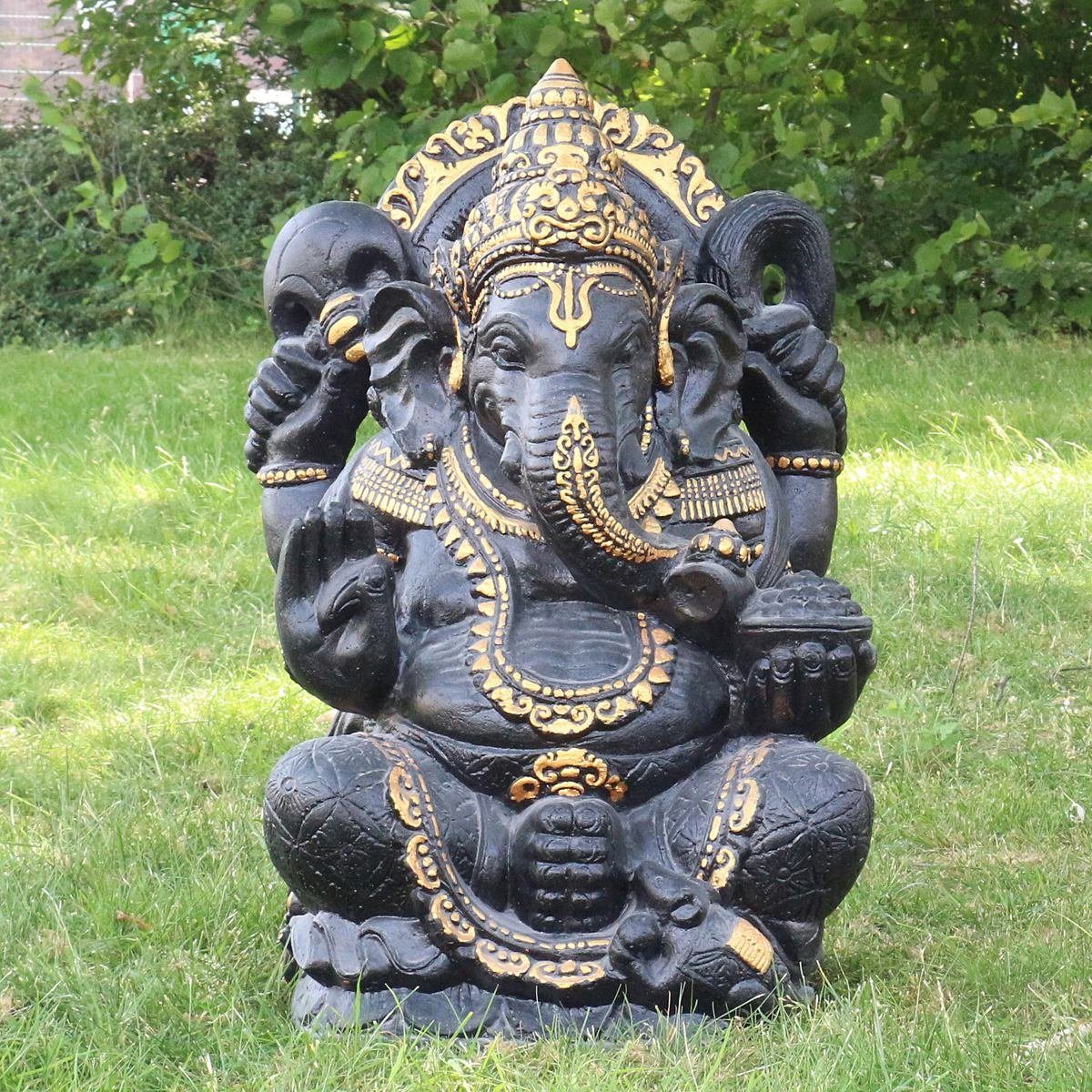 Oriental Galerie Dekofigur Ganesha Figur Beton günstig online kaufen