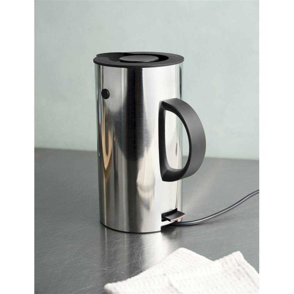 Stelton Wasserkocher EM77, 1,5 l, kabellos, elektrisch steel elegant