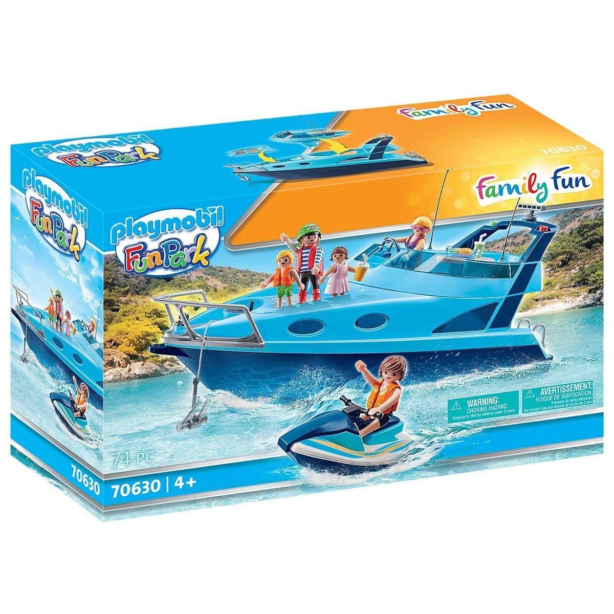 Playmobil® Spielzeug-Boot PLAYMOBIL® 70630 - Family Fun - Fun Park - Yacht  mit Jet Ski
