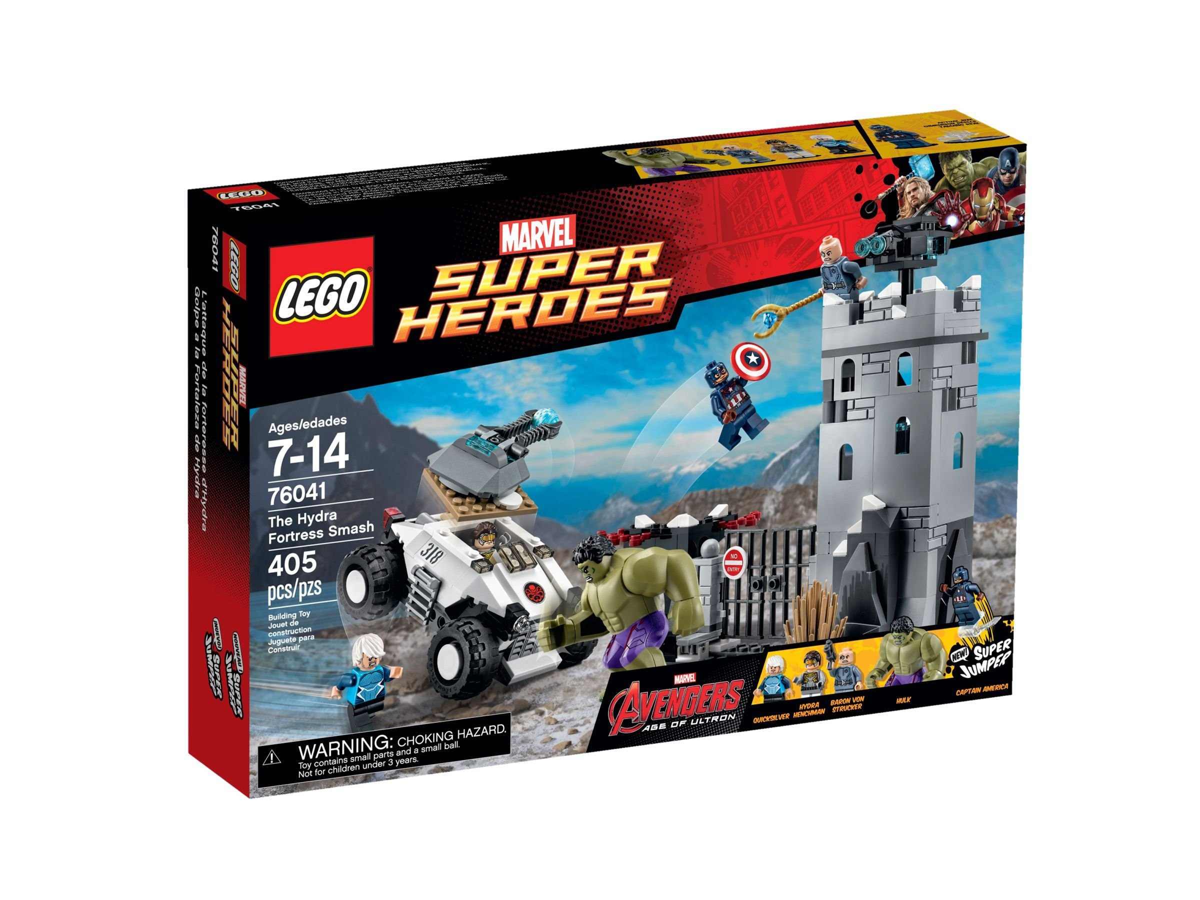 LEGO® LEGO® Super Heroes 76041 Einbruch in die Hydra-Festung Spielbausteine