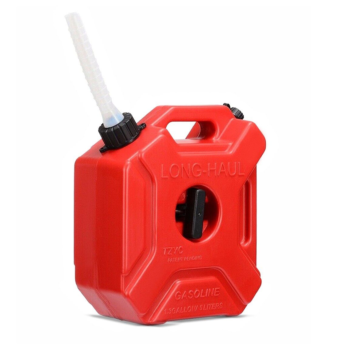 Bagtecs Koffer Motorrad Reservekanister / Kanister 5L mit Halterung # JC5 rot