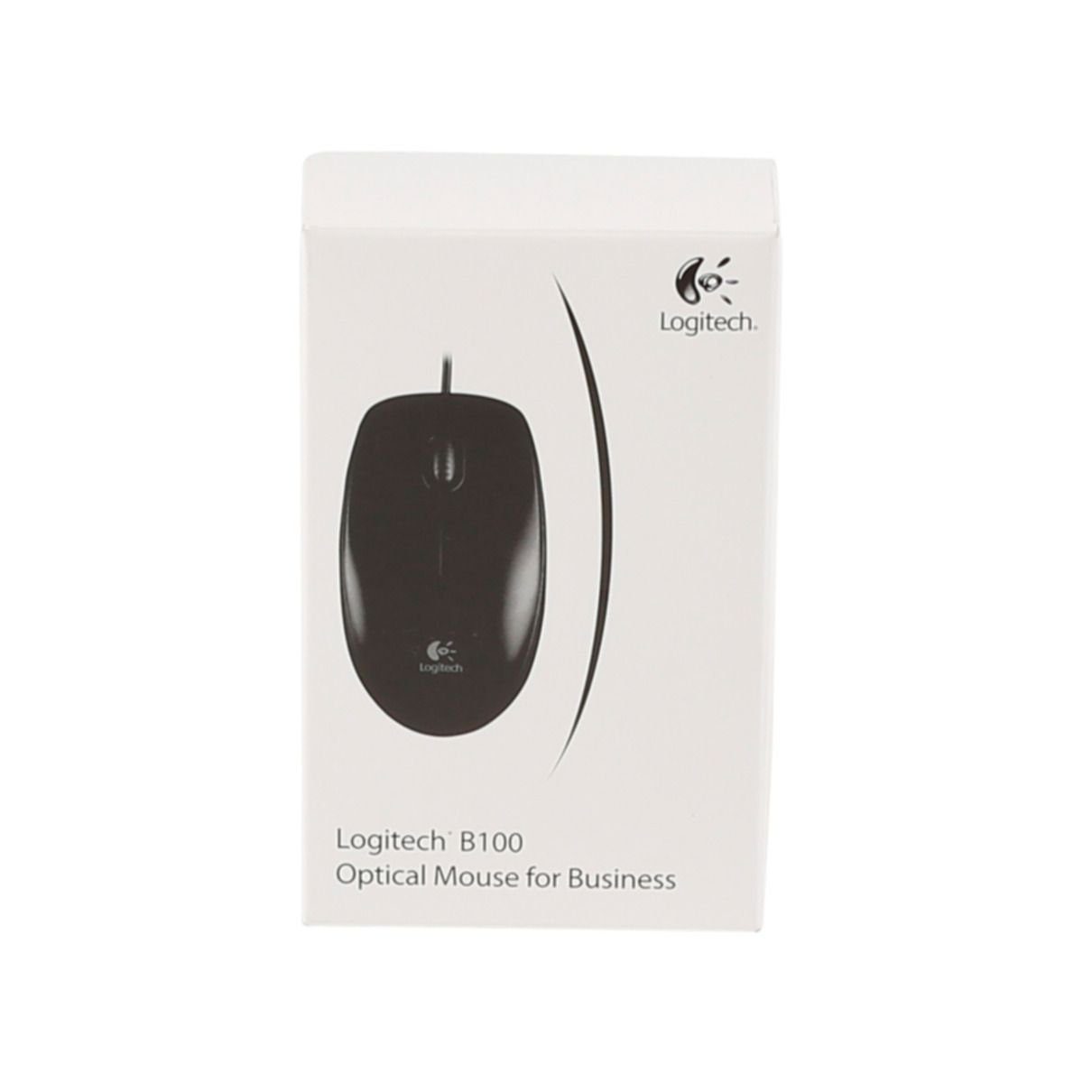 B100 Maus schwarz Logitech